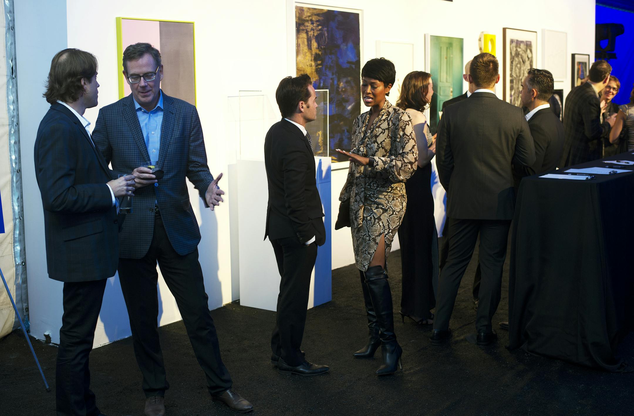 Guests at the Walker Art Center 75th Anniversary Gala, Saturday, September 13th, 2014. ] (Matthew Hintz, 091314, Minneapolis)