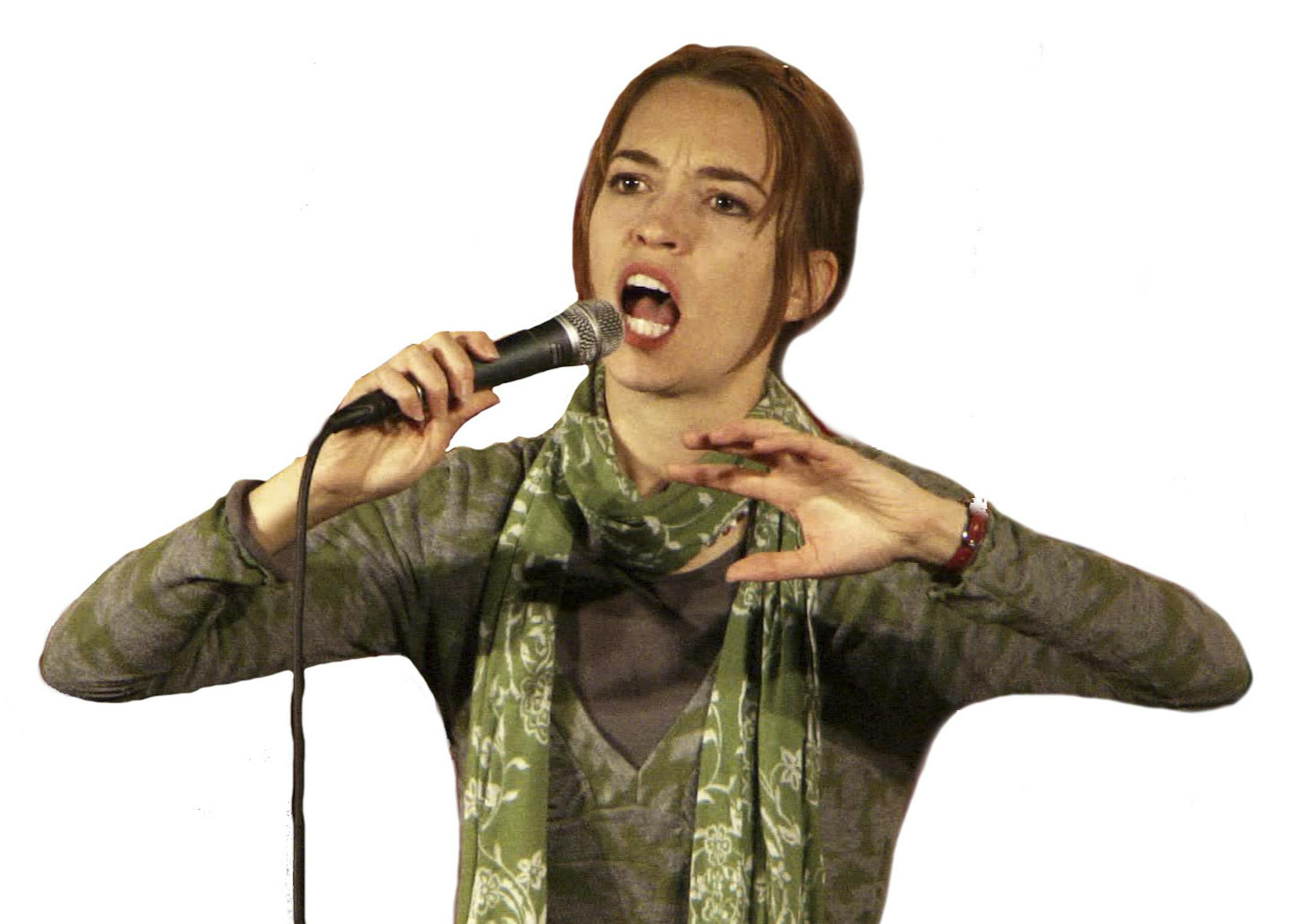 Matt Gillmer ¬• startribune.com still from video ] Mary Mack at Acme Comedy Club, Minneapolis ORG XMIT: MIN2013050813544486 ORG XMIT: MIN1305081405301133