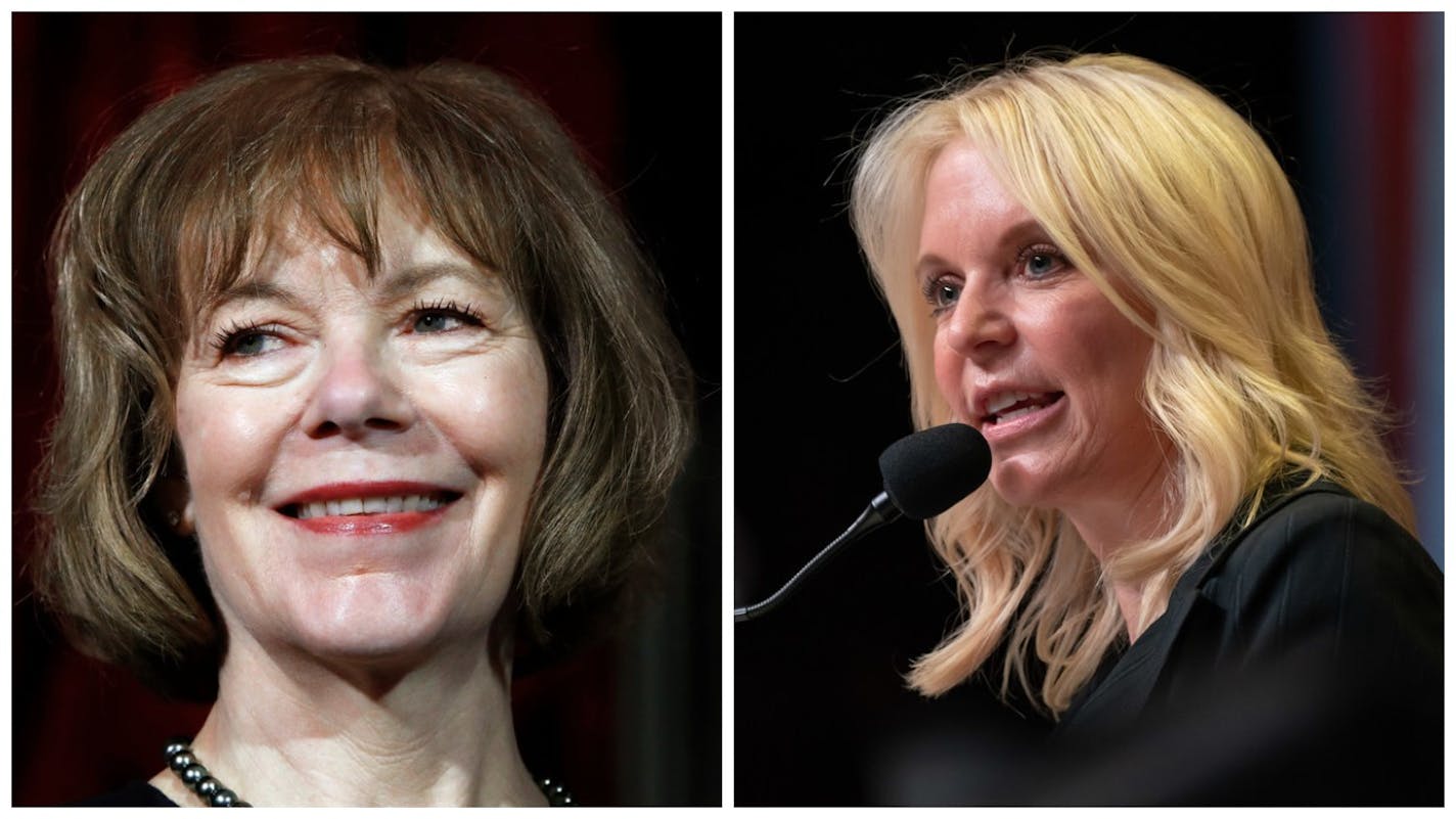 U.S. Sen. Tina Smith and state Sen. Karin Housley will square off in Minnesota's first all-female U.S. Senate contest