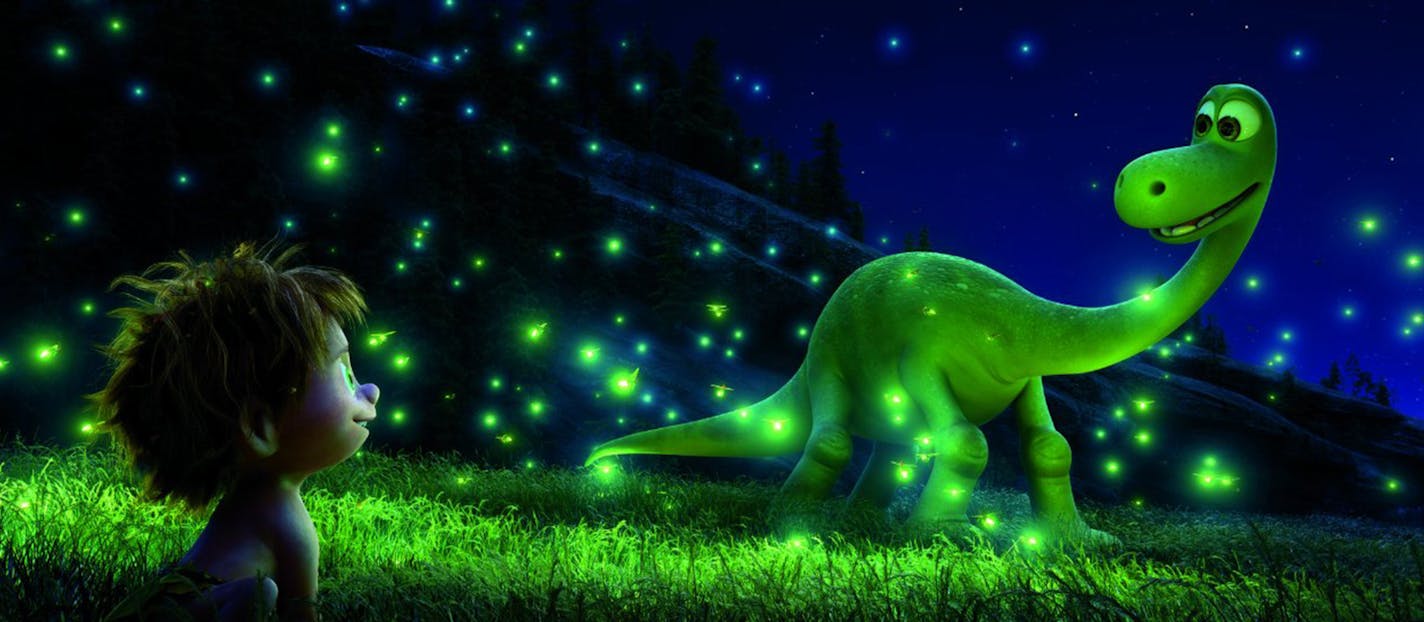 A scene from "The Good Dinosaur." (Pixar) ORG XMIT: 1176586