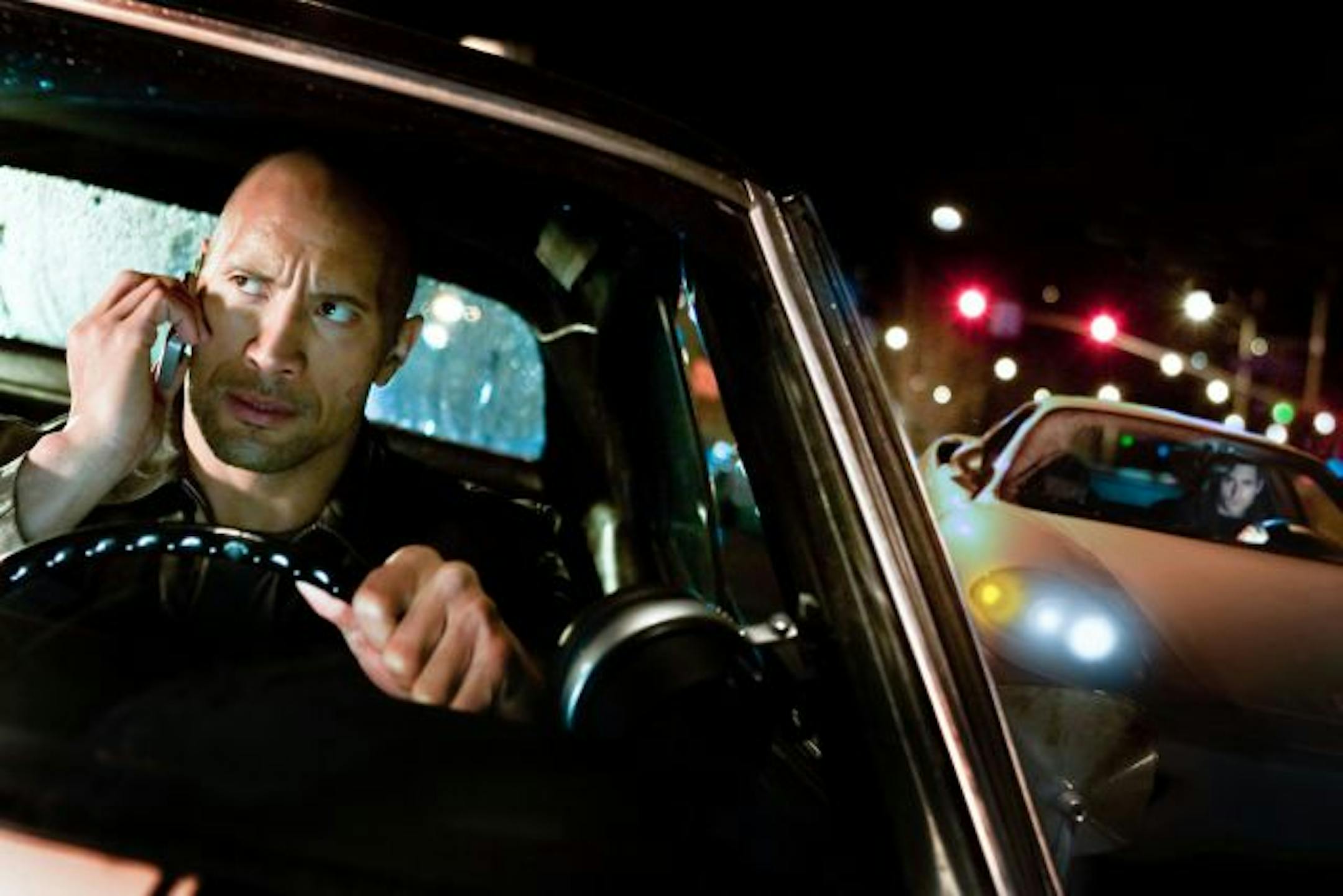 Dwayne Johnson in "Faster."
