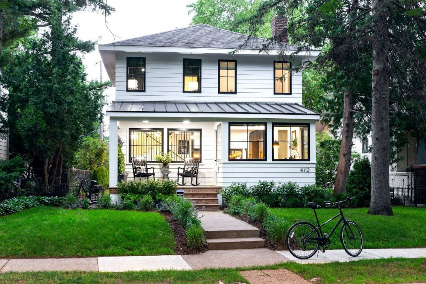 HGTV's Urban Oasis home giveaway is the transformation of a 1920s home near Minnehaha Falls by P/K Architects. HGTV special airs Oct. 2.