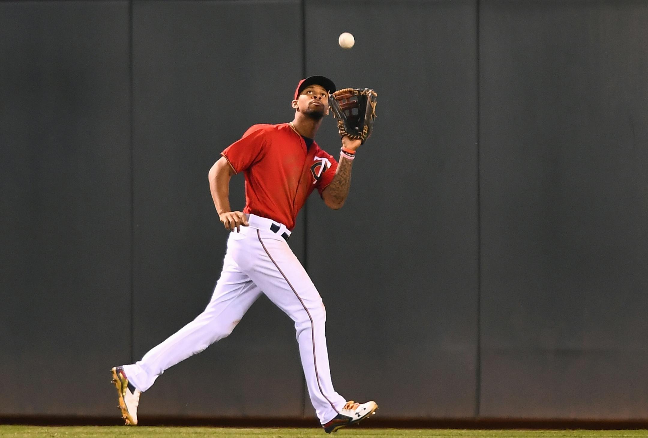 Minnesota Twins center fielder Byron Buxton.