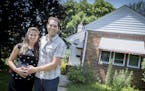 Chris Iles and his wife Tinen Iles, cq, at the home that they rent to others, Friday, June 29, 2018 in Minneapolis, MN. The couple decided to trade up