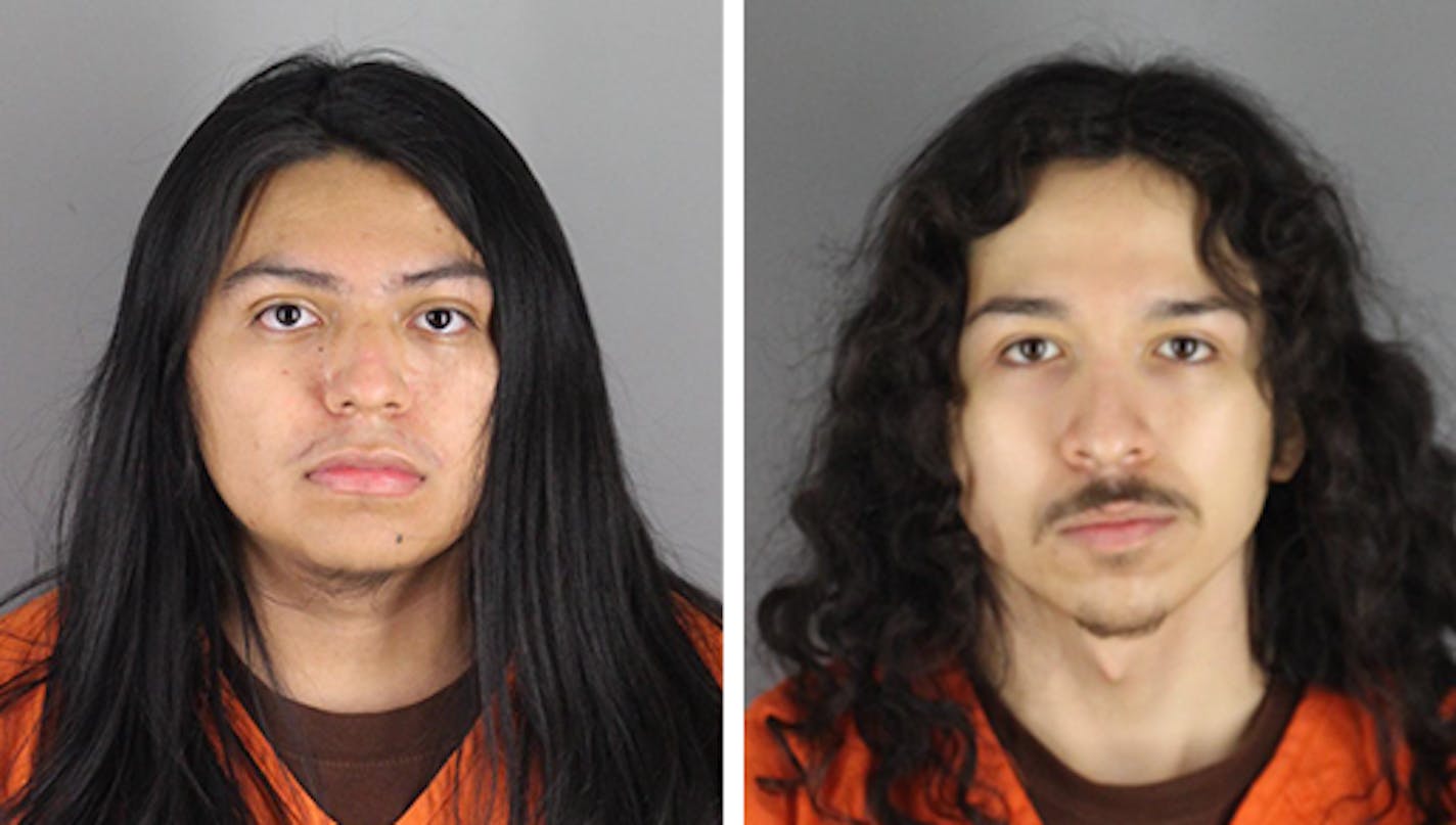 Alfredo Rosario Solis and Fernando Valdez-Alvarez. credit: Hennepin County Jail