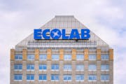 The Ecolab corporate headquarters building in St. Paul.