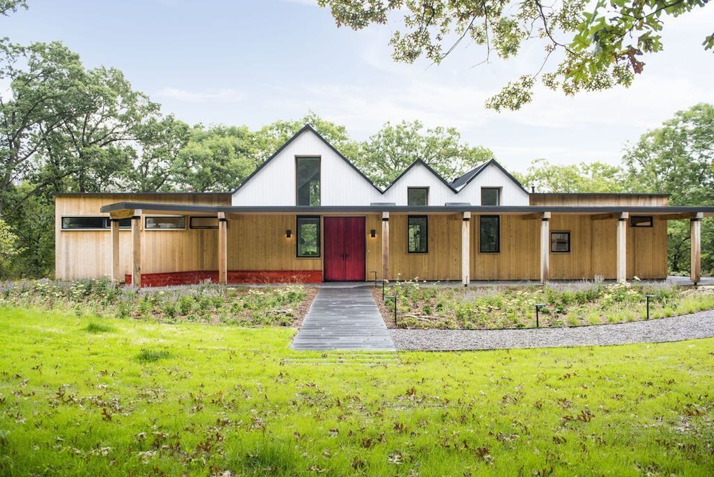 Home of the Month - Sustainable age-in-place lake home near Stillwater by Ben Awes, CityDeskStudio. Credit Chad Holder Photography