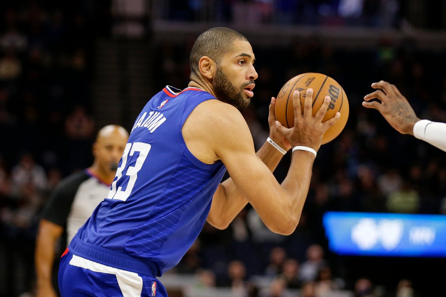 Los Angeles Clippers forward Nicolas Batum