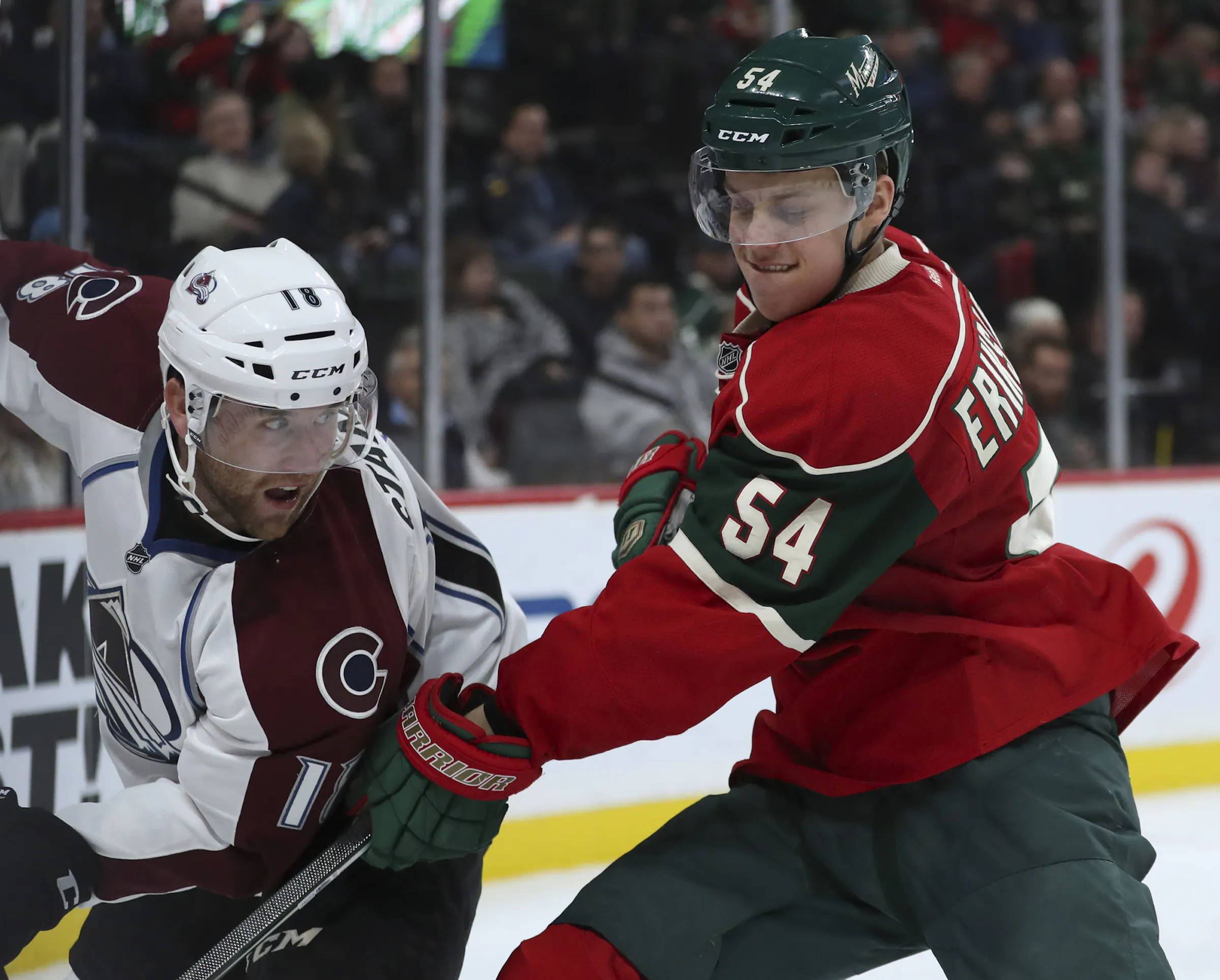 Return to Sweden looking more likely for Wild's Eriksson Ek