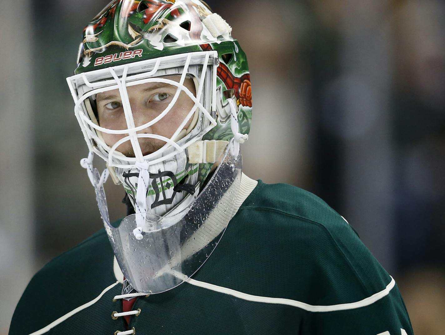 Minnesota Wild goalie Devan Dubnyk.