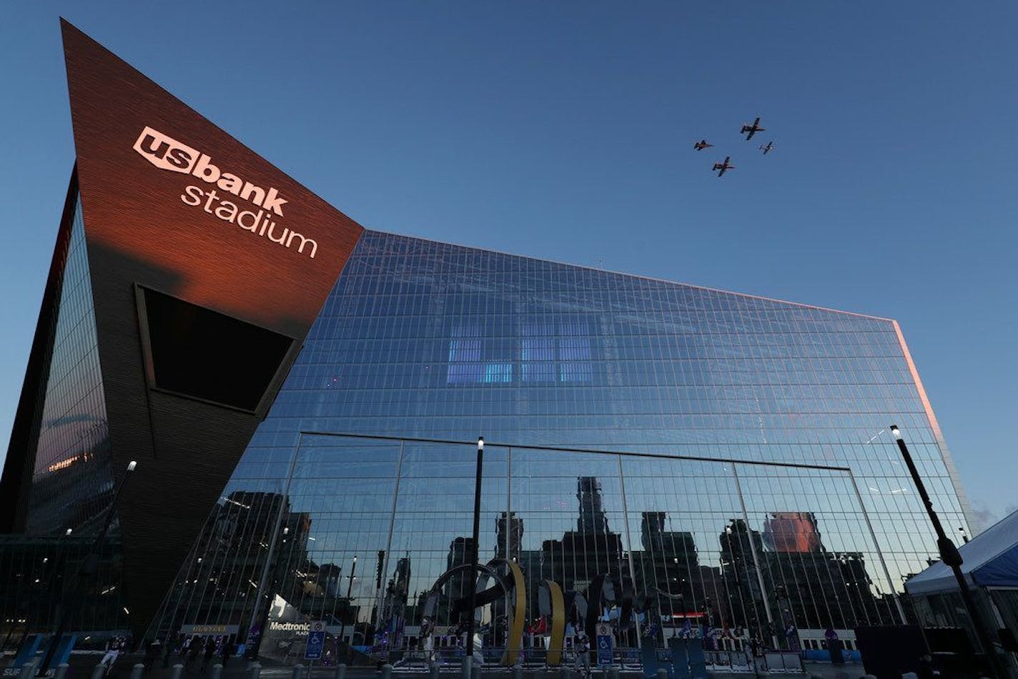 The Minnesota Sports Facilities Authority put out a news release last week that the stadium had received a platinum LEED rating for environmental operations.