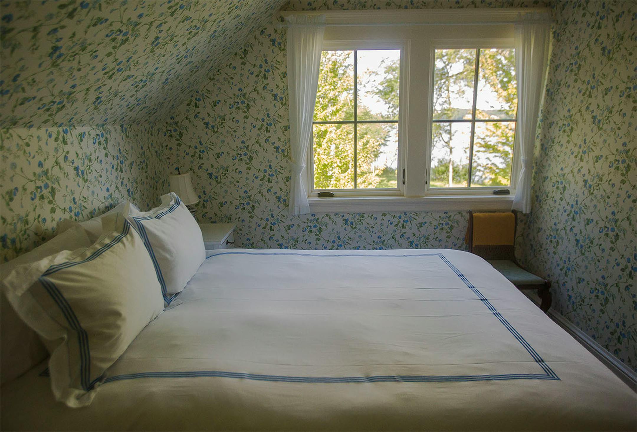 One of the upstairs guest bedrooms.