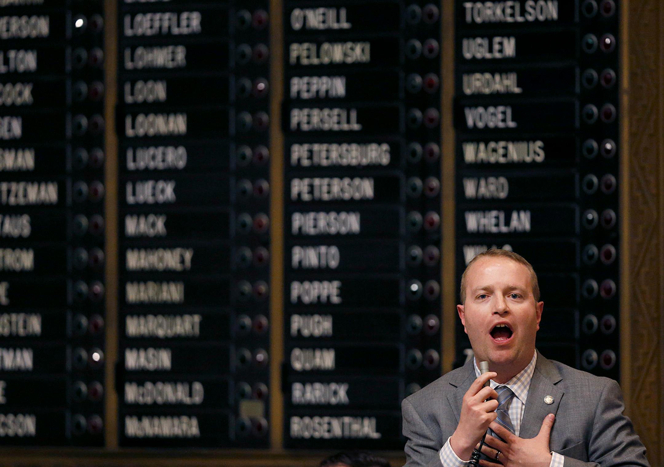 Representative Nick Zerwas (R) District: 30A spoke in the House during the Final day of the session.