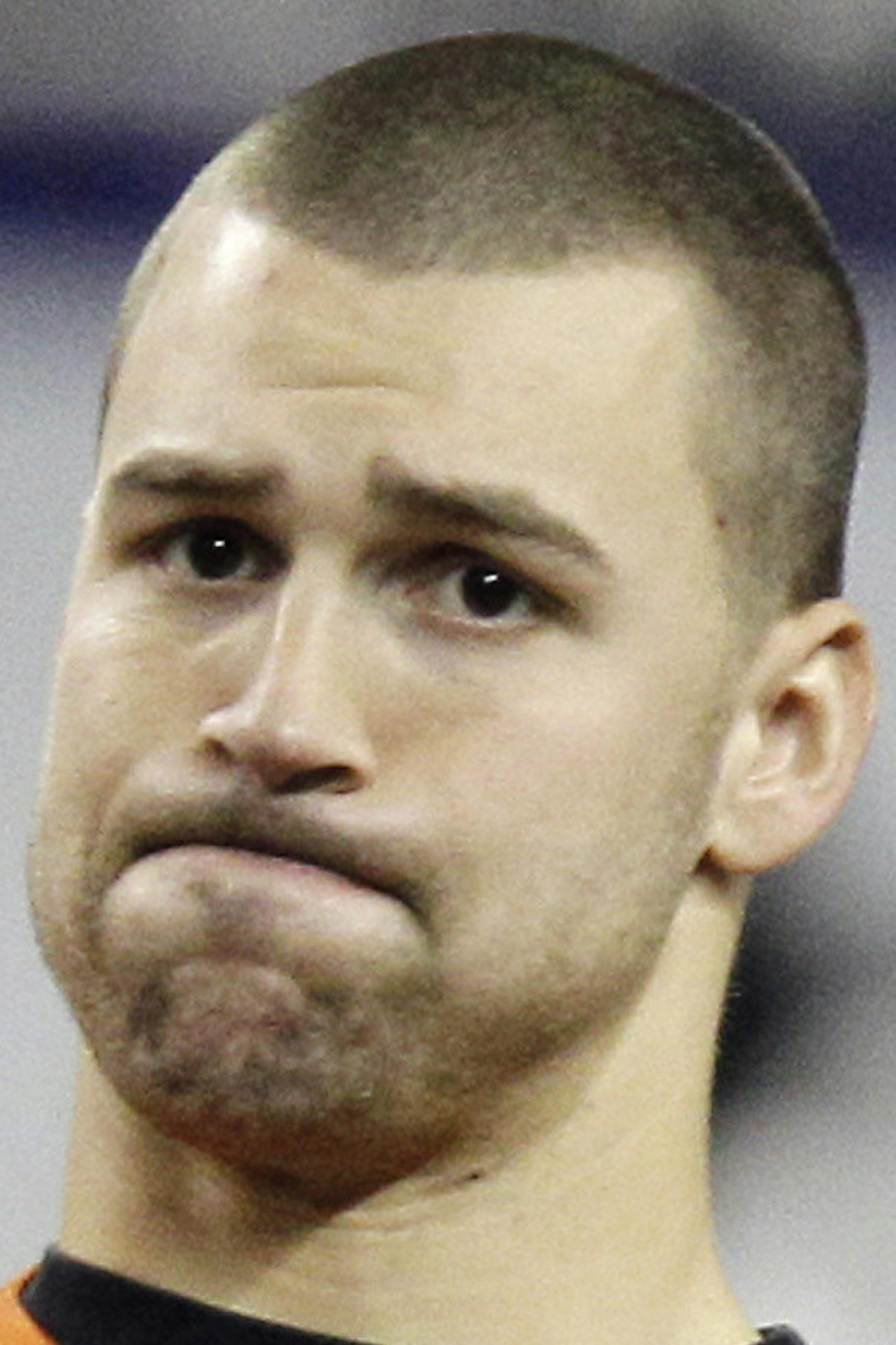 Northern Illinois quarterback Chandler Harnish throws during practice drills at Ford Field in Detroit, Thursday, Dec. 1, 2011. Northern Illinois and Ohio will play for the Mid-American Championship on Friday. (AP Photo/Carlos Osorio)