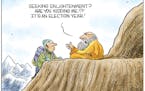 Editorial cartoon: Enlightenment in an election year?