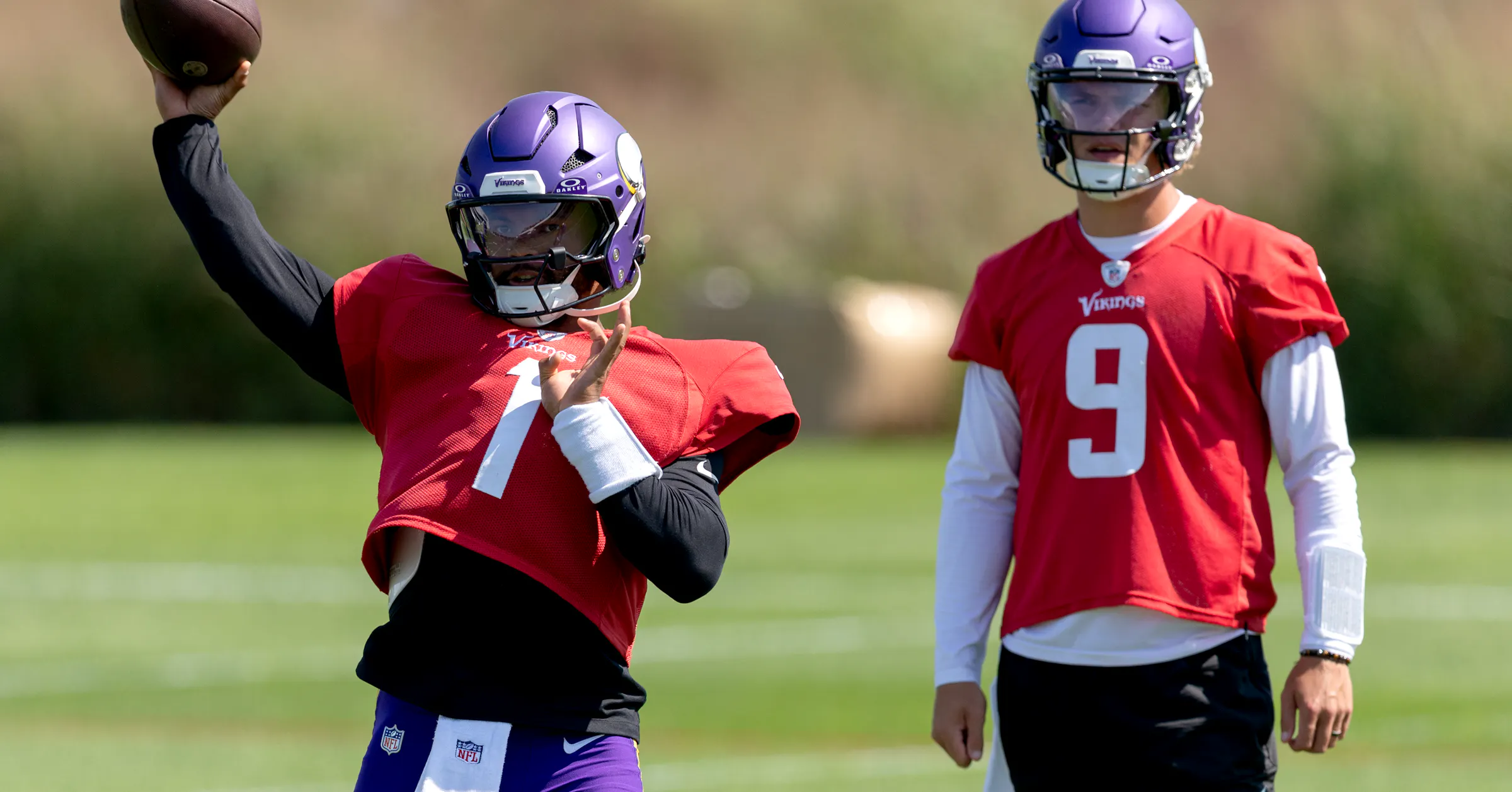 J.J. McCarthy sat while Kyler Murray took advantage. Here’s what stood out ...