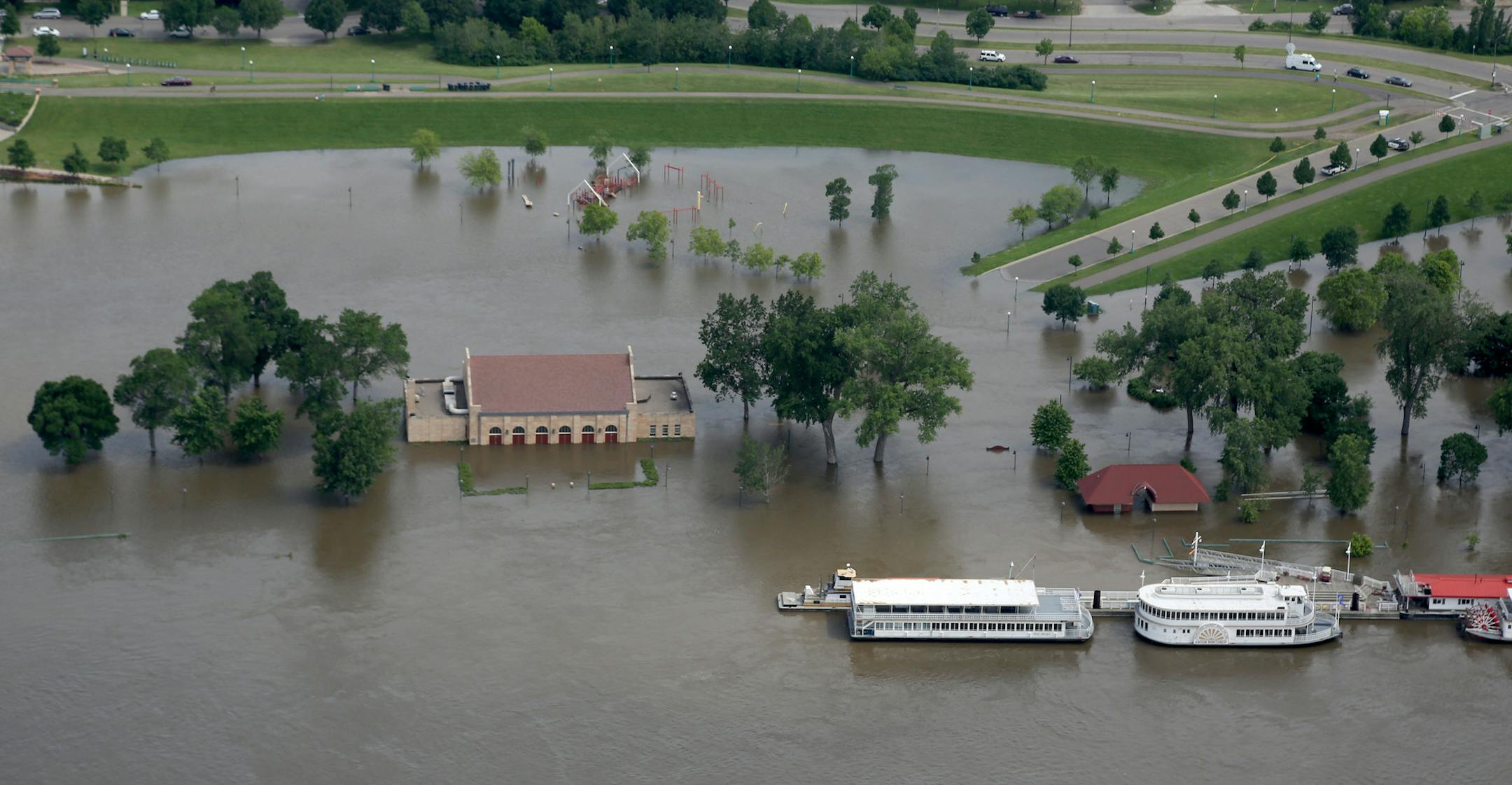 Taste of Minnesota was planning its return to Harriet Island, above, but it is moving to Waconia in the west metro because of high water.