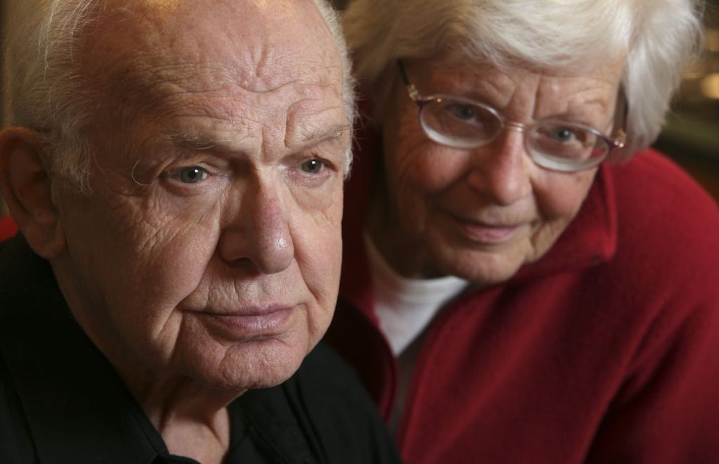 Dean DiTosto and his wife Inga in their home in Minnetonka Thursday, November 17, 2011. DiTosto bought long-term care insurance back in the 1990s, he thought his rates would stay the same but with two rate increases DiTosto has been trying to talk to everyone about it with no luck.