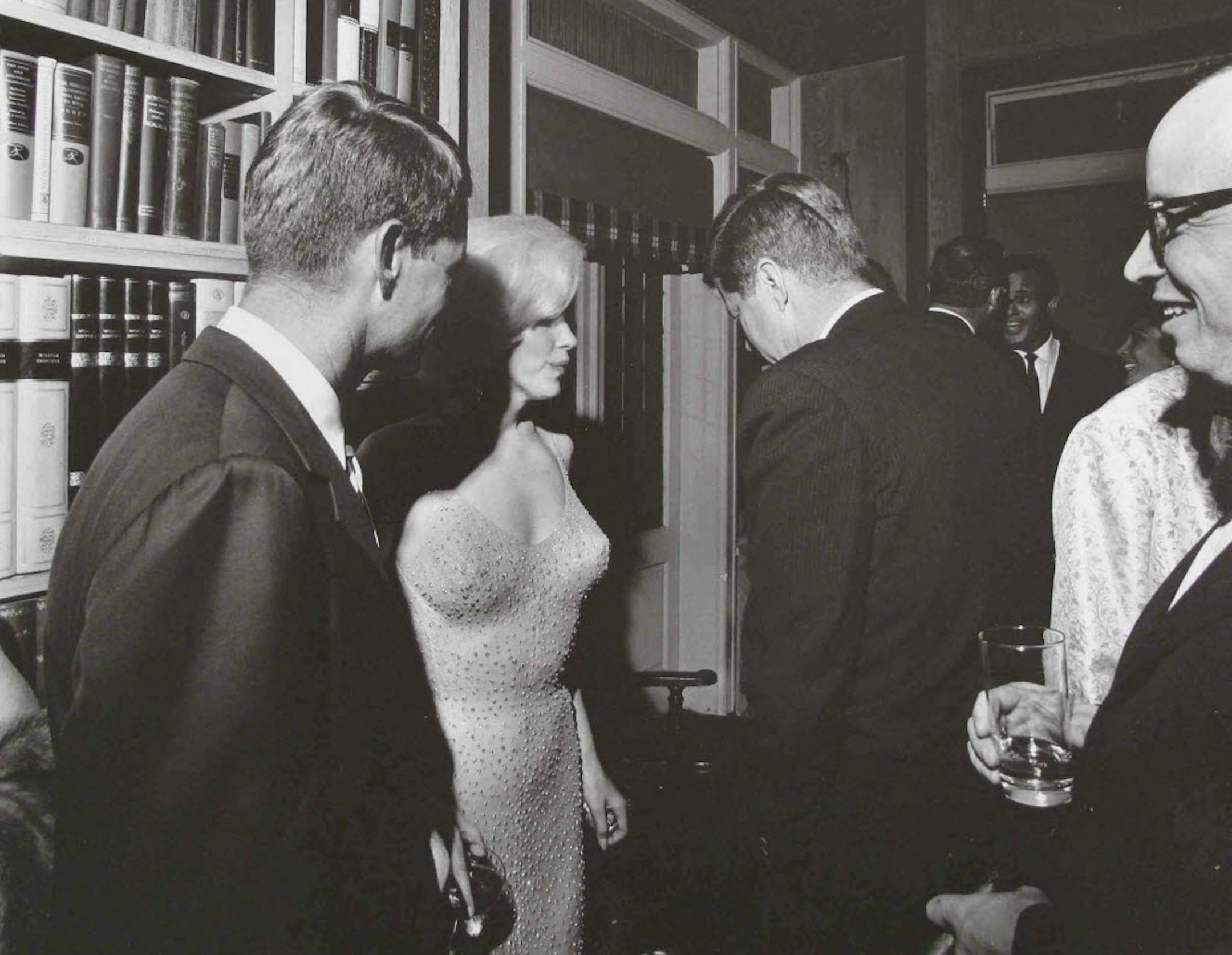 The dress Marilyn Monroe wore at President John F. Kennedy's birthday celebration in New York in 1962 is going up for auction.