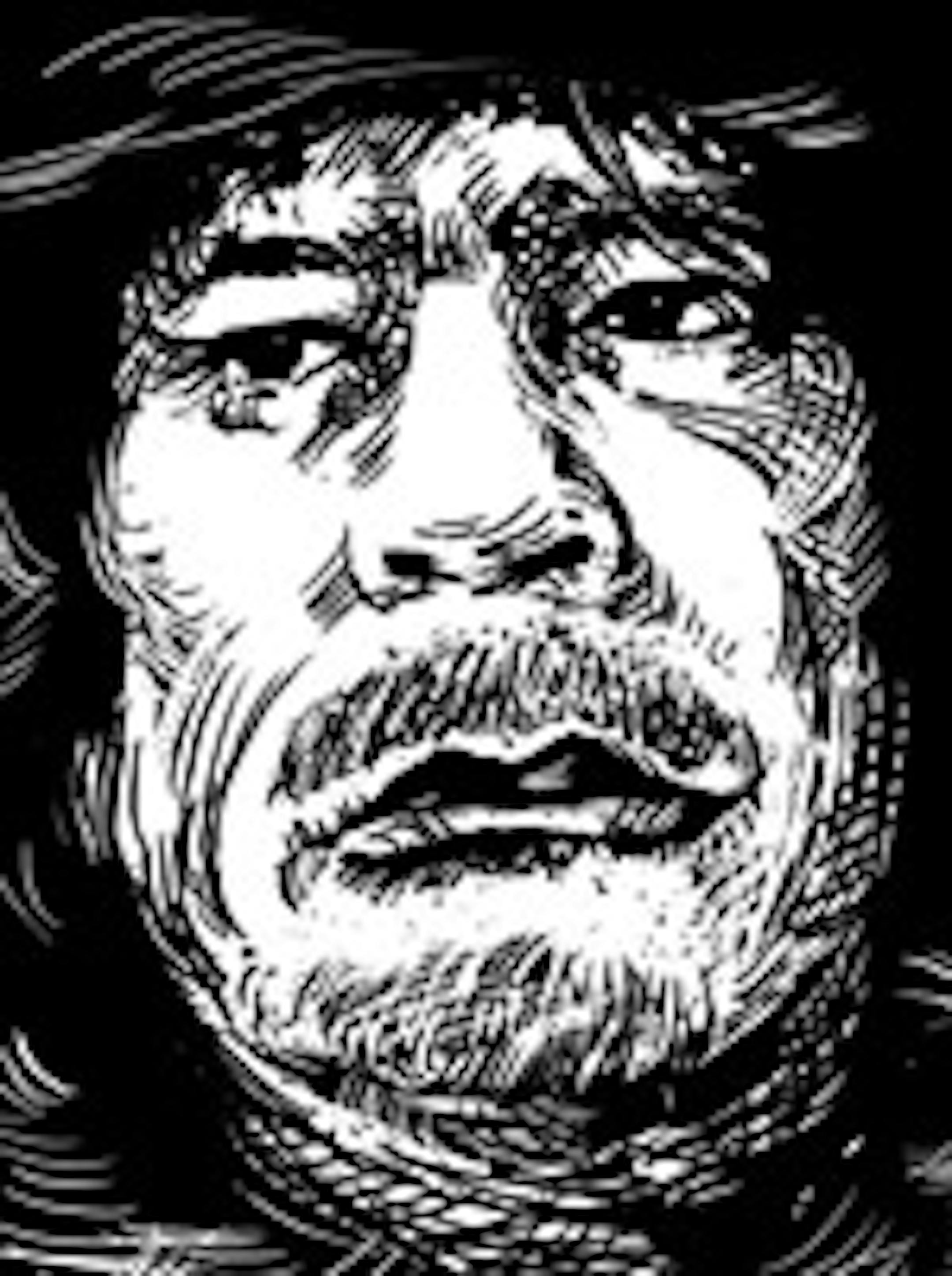 Illustration of Moammar Gadhafi