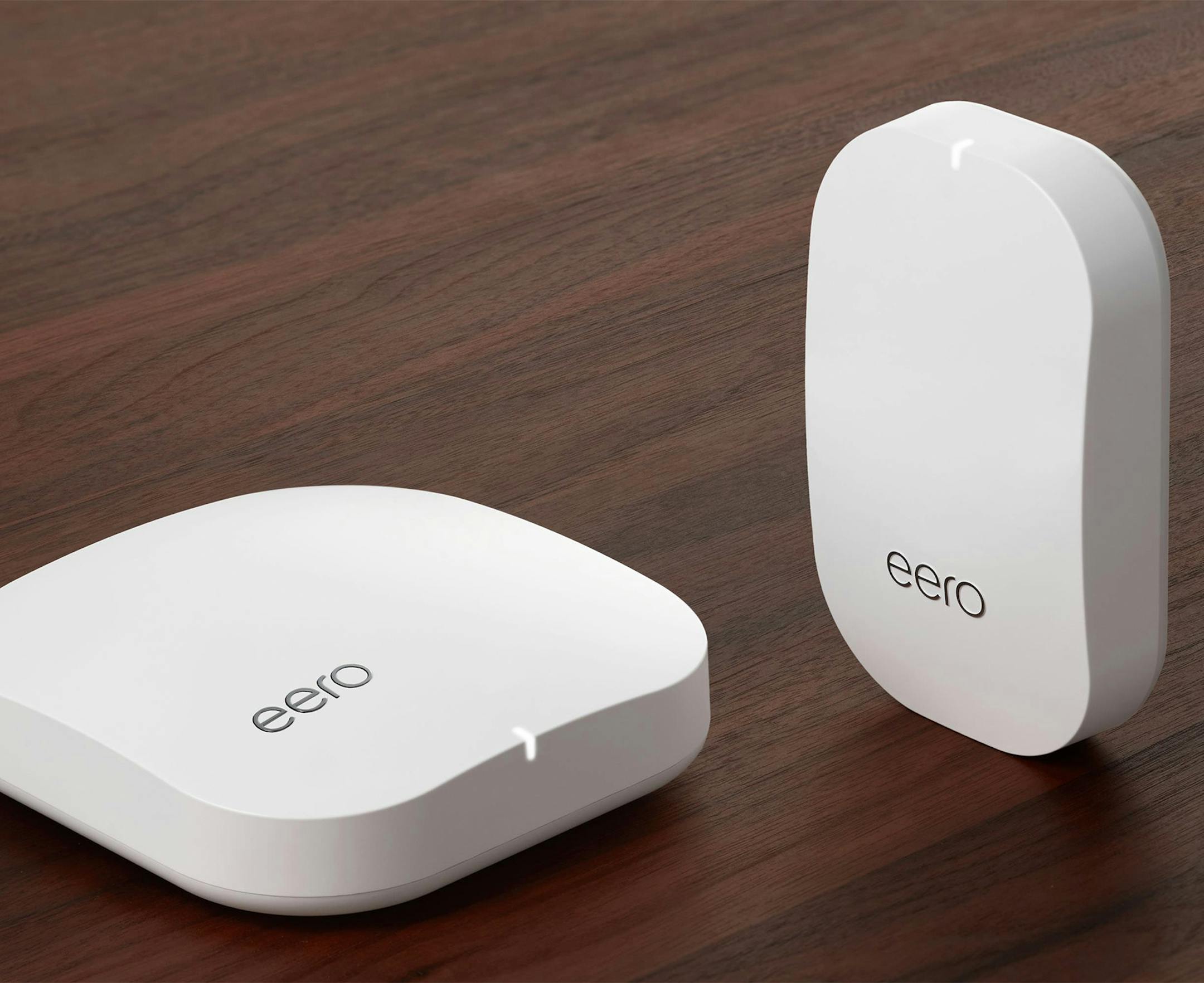Eero base unit and a beacon. (Eero/TNS) ORG XMIT: 1815173