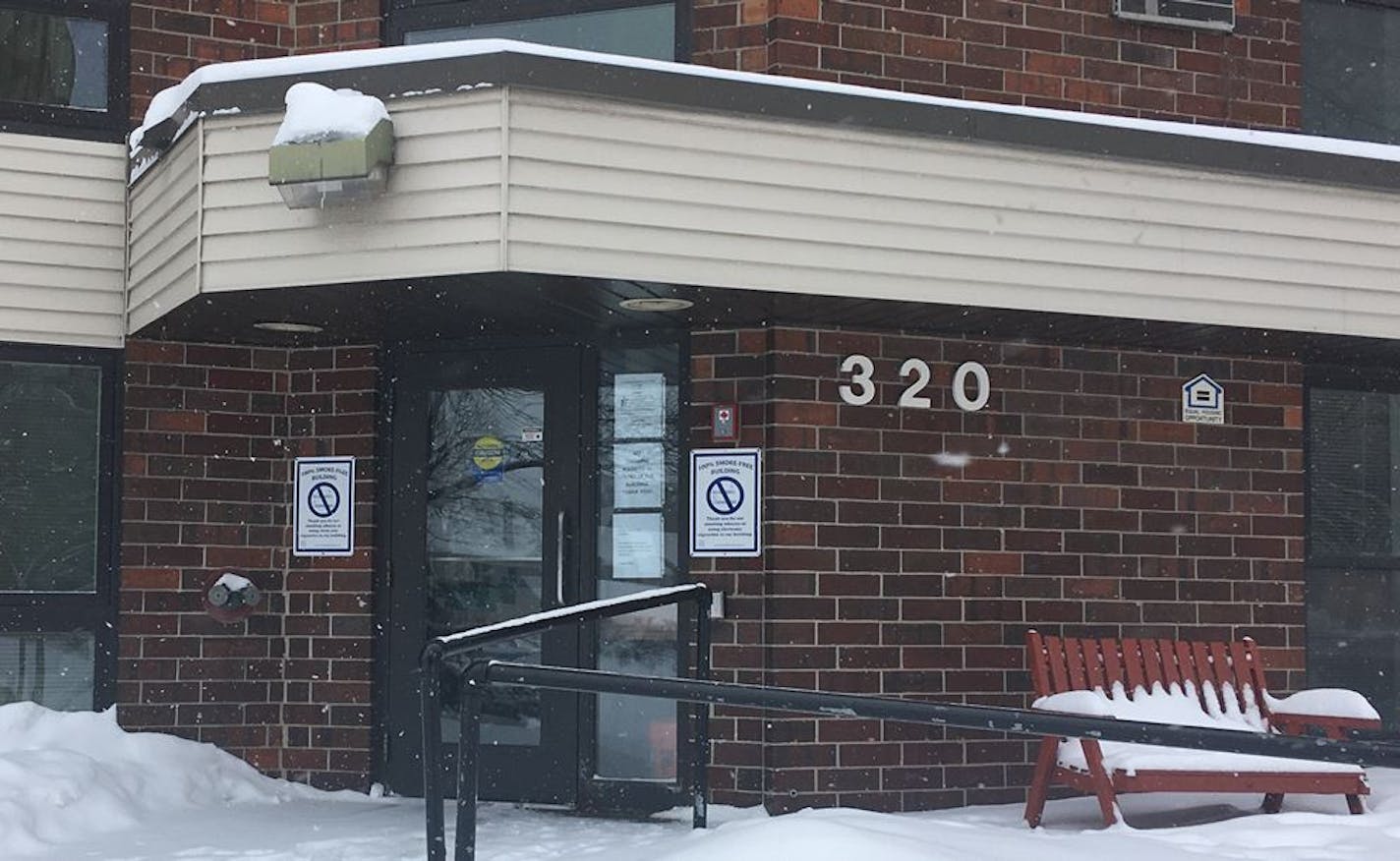 Two women were shot to death in this Minneapolis apartment complex.