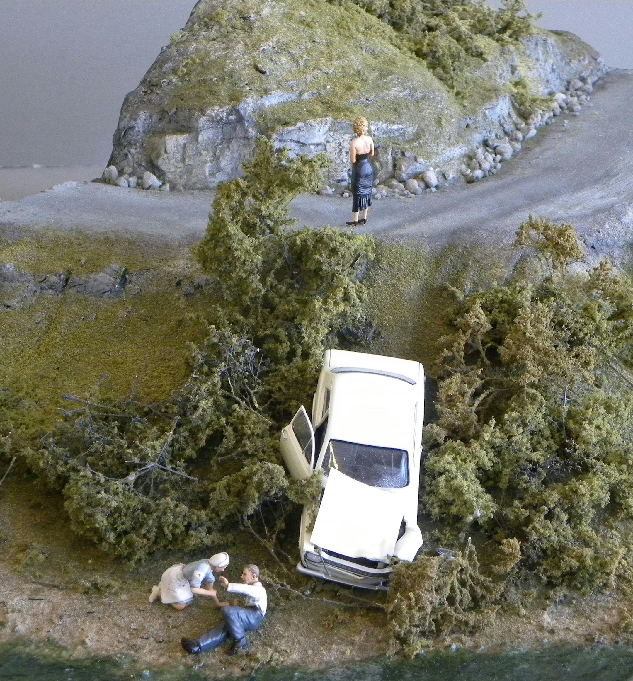 Provided by Minnesota Museum of American Art 3-d landscape by artist Howard Quednau.