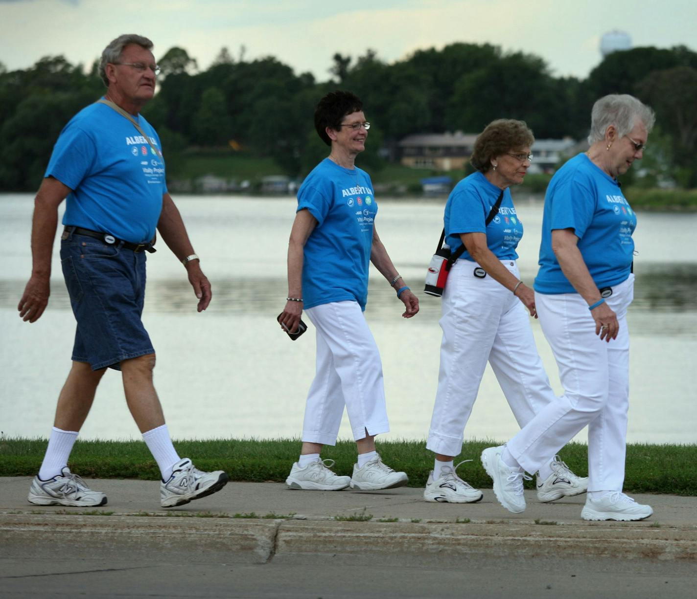 Albert Lea encouraged residents to live healthier lives as part of a Blue Zones project five years ago. Since then walking is up for than 70 percent and more than a dozen walking and biking groups continue to thrive in the city. Photo provided by Blue Zone