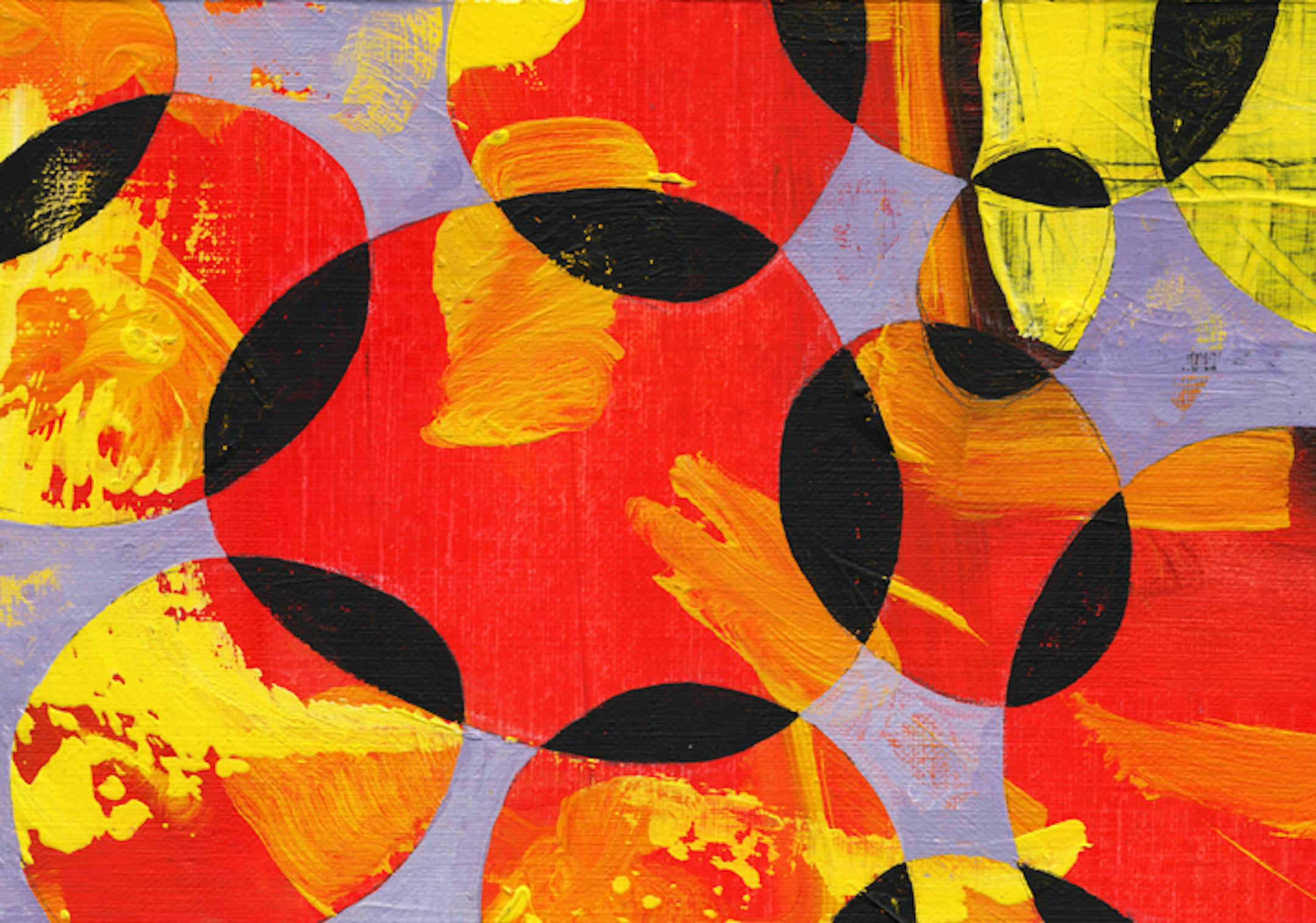 Provided by Form + Content Gallery Painting by Jim Dryden."Set Theory 1", 2013 5 x 7 in. Acrylic on canvas