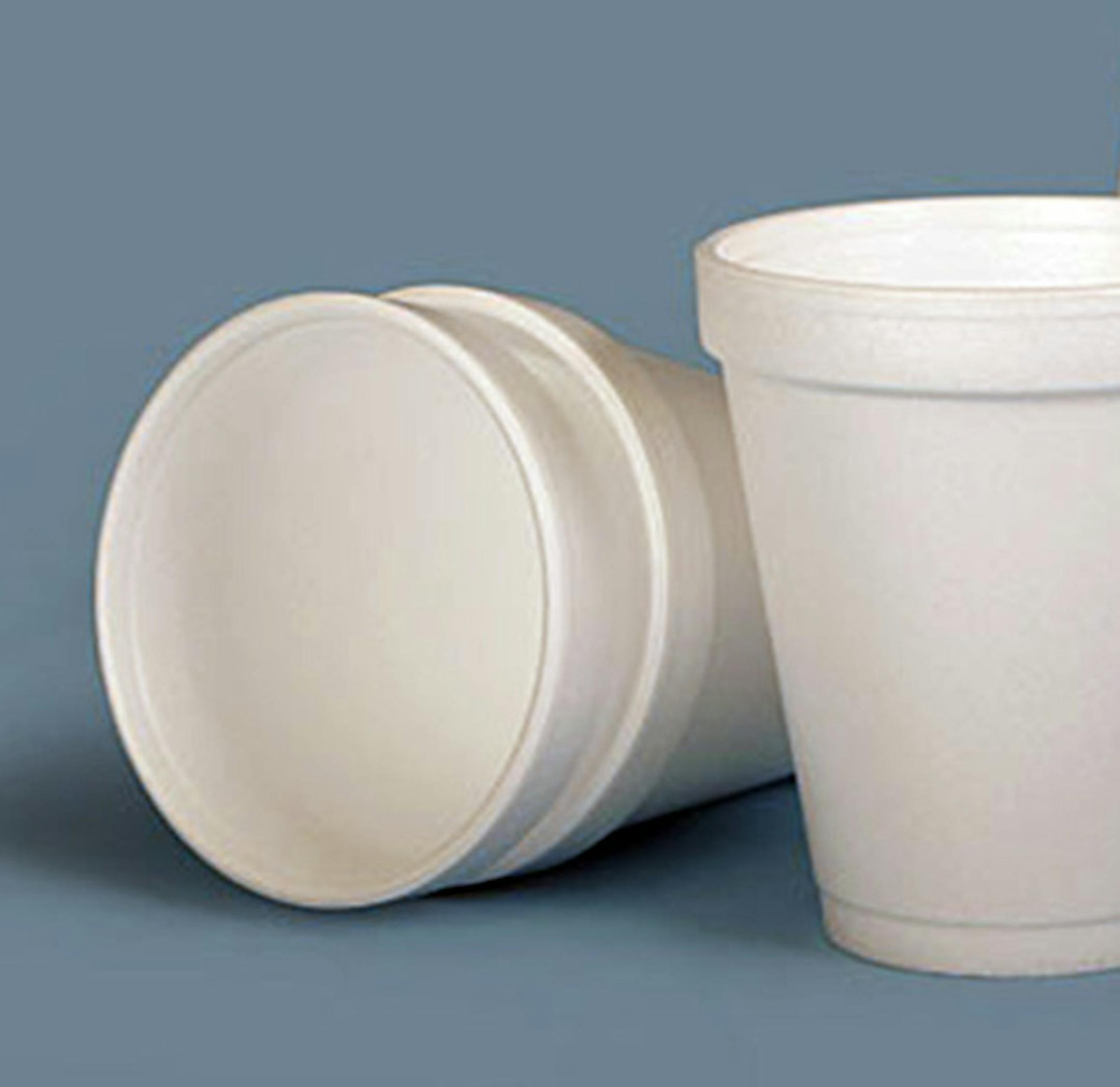 styrofoam cups