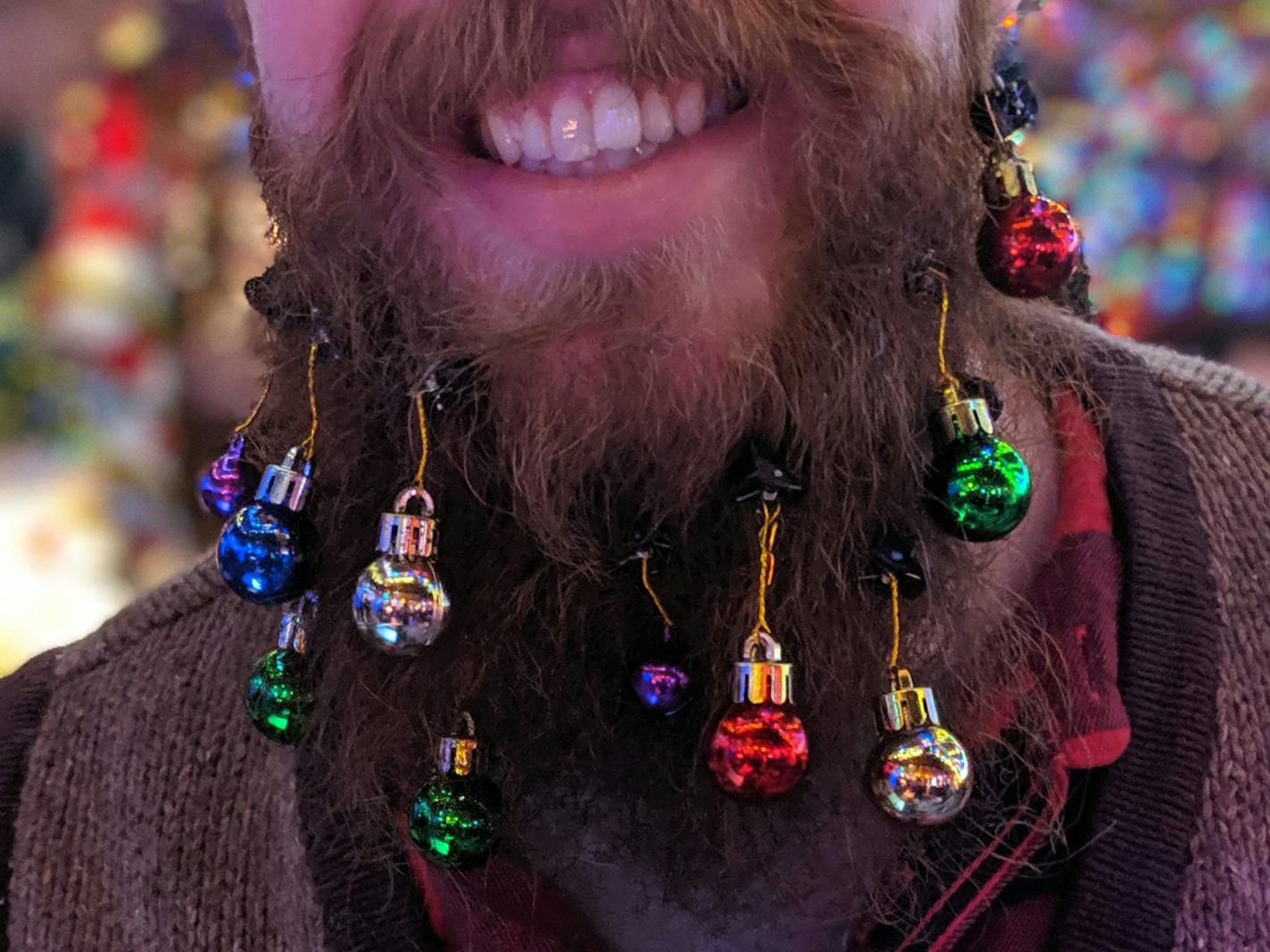 Even the bartenders get decked out at Mary's Christmas Palace, a holiday-themed takeover of Betty Danger's Country Club in northeast Minneapolis.