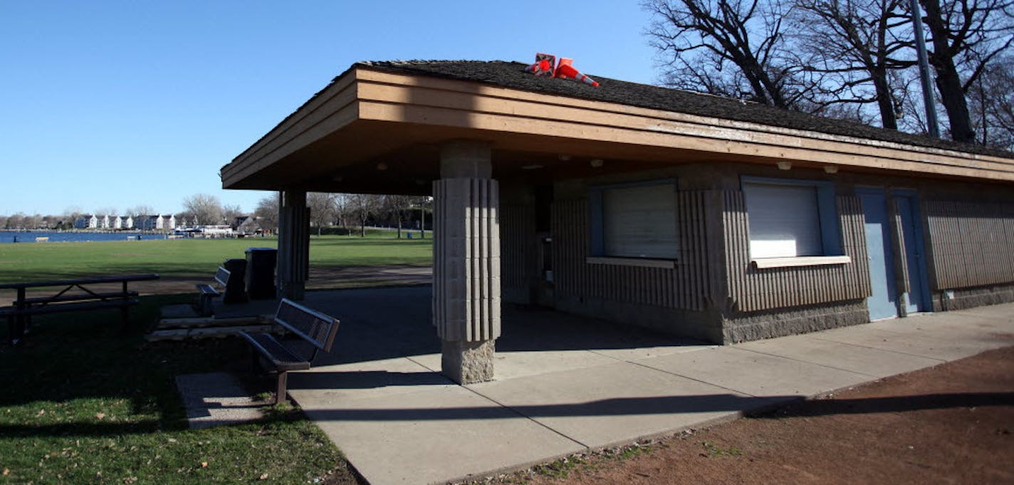 FILE PHOTO: The buildings in the Commons park in Excelsior date back to the 1950s and 1960s. The city wants to renovate them as part of a rehab of its historic port and park.