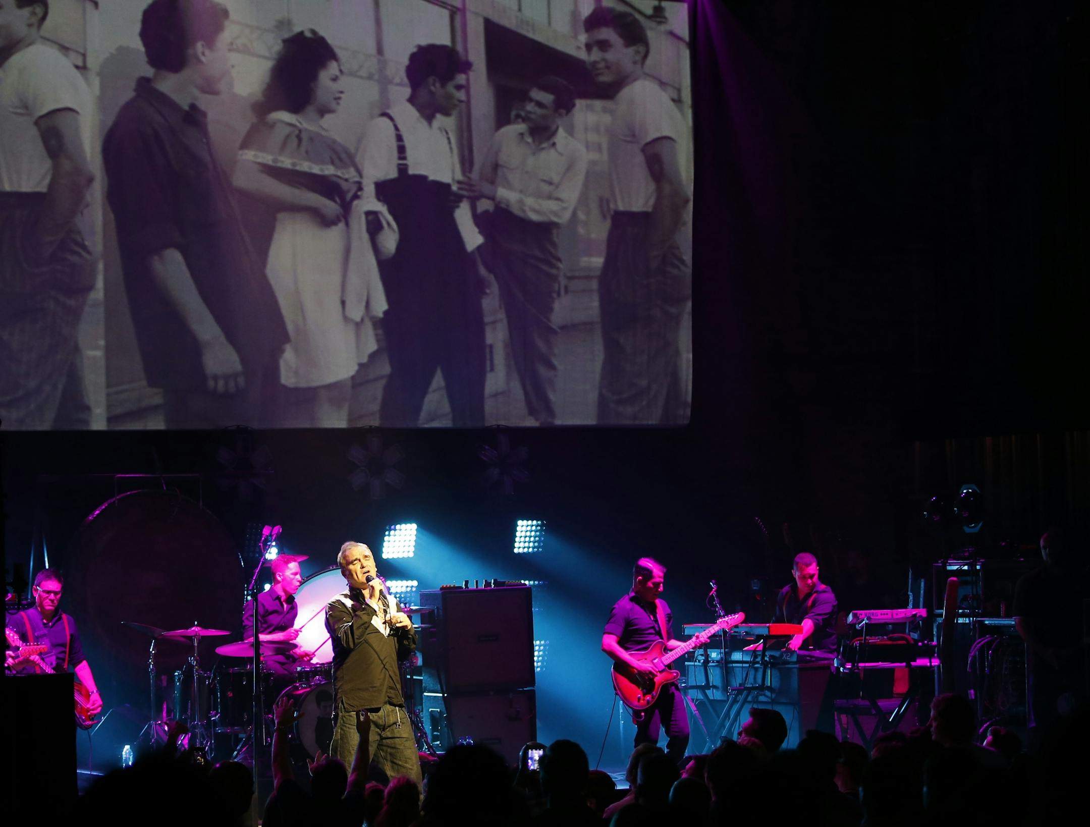 Morrissey performed at The Fitzgerald Theater in St. Paul on Monday night.