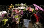 A memorial on a fence at Paisley Park Studios in Chanhassen, MN. Musician Prince was found dead at the site on Thursday morning. ] CARLOS GONZALEZ cgo