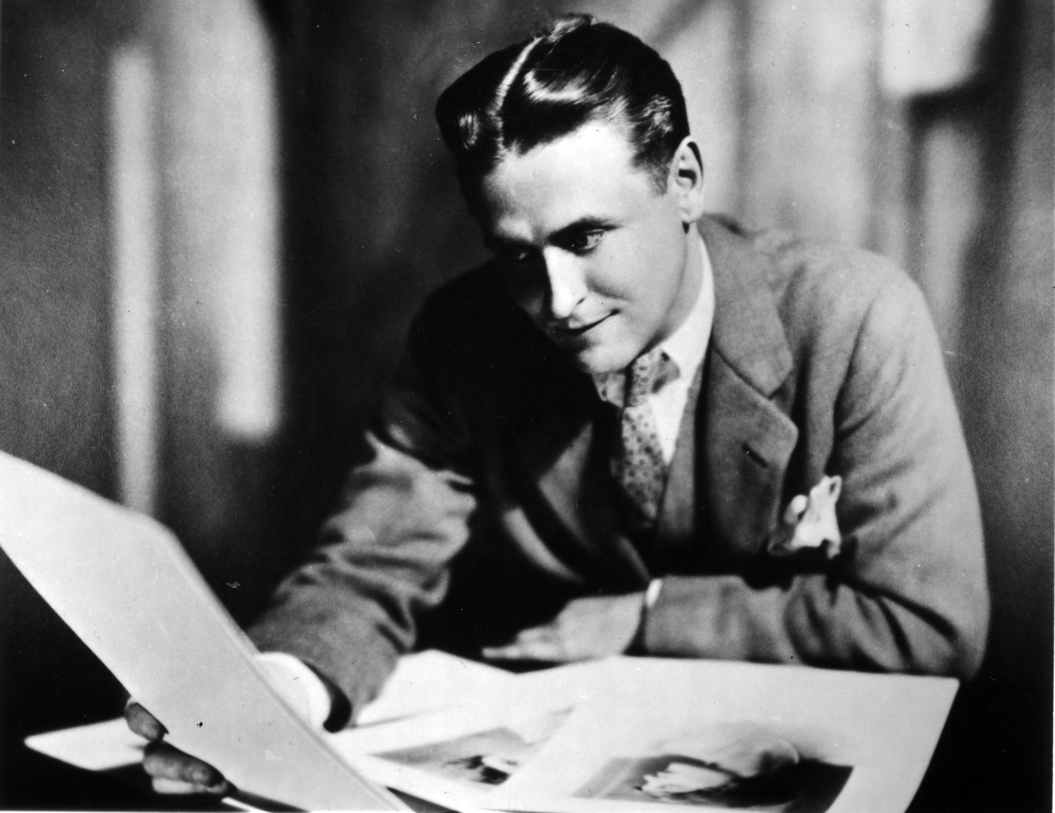 F. Scott Fitzgerald in the late 1920s.