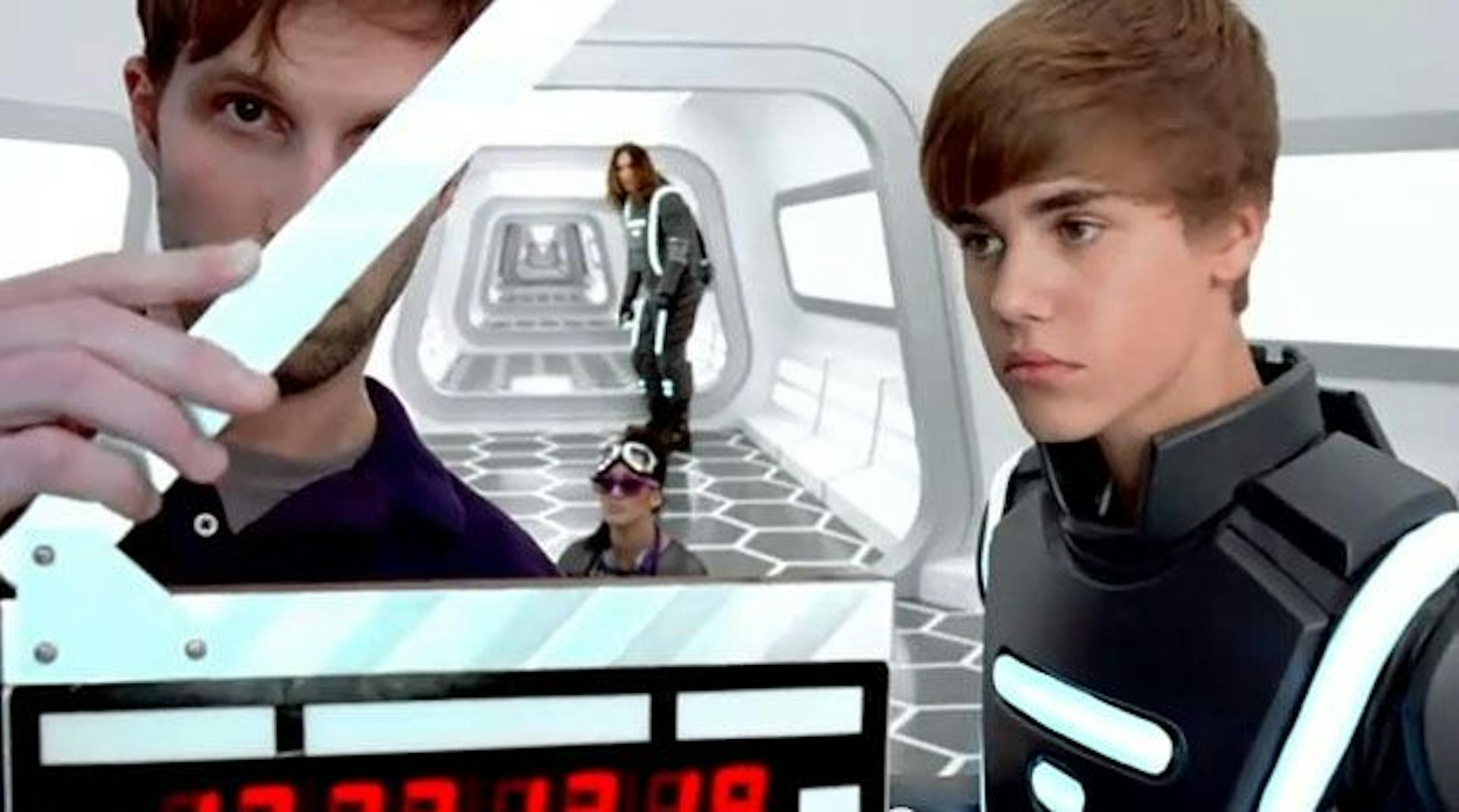 Justin Bieber was part of a commercial touting the "Guaranteed Buyback" program.