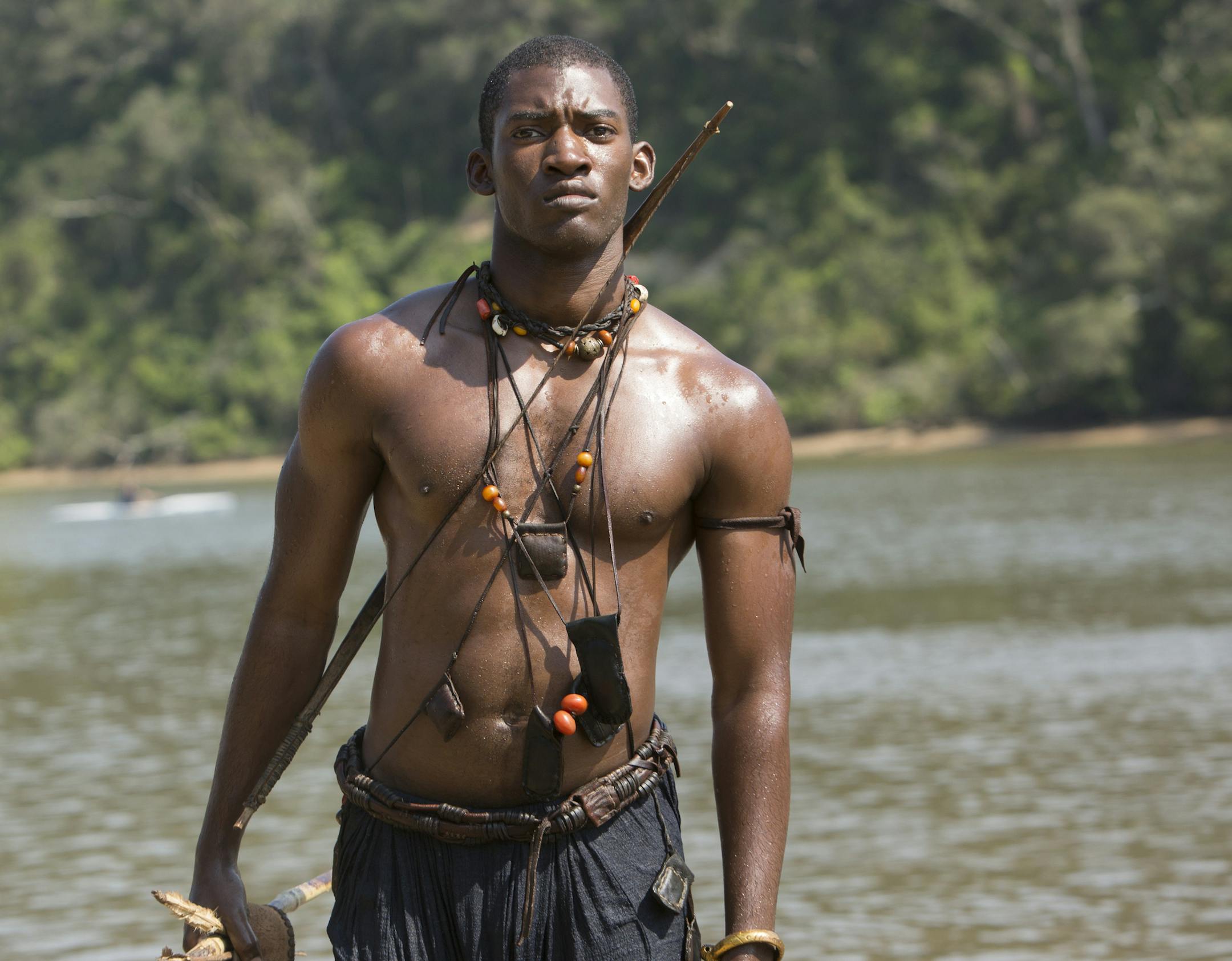 Malachi Kirby stars as Kunta Kinte in the remake of "Roots."