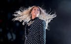 FILE - Beyonce performs at a Get Out the Vote concert for Democratic presidential candidate Hillary Clinton at the Wolstein Center in Cleveland, Ohio,