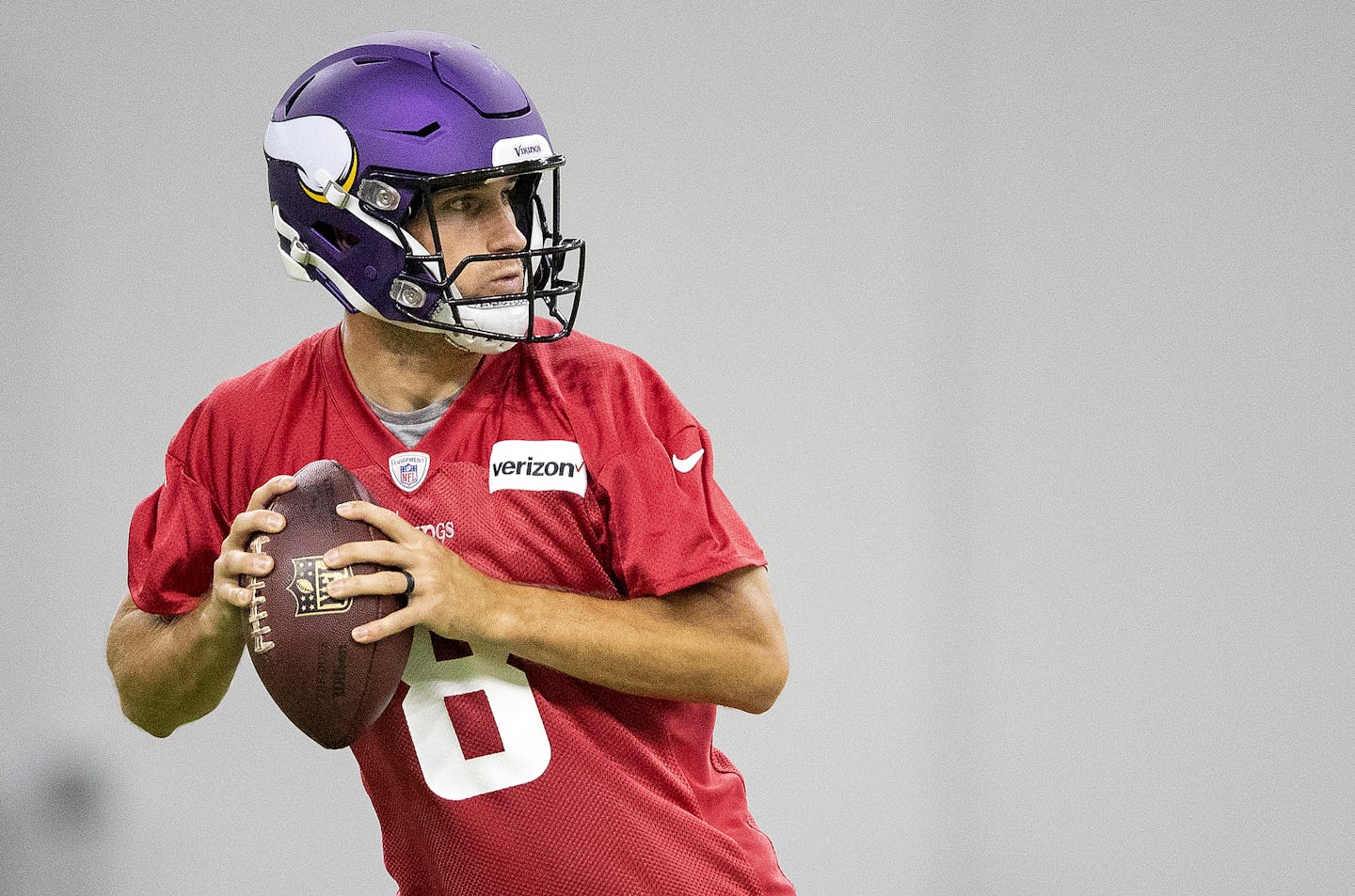 Vikings quarterback Kirk Cousins is getting familiar with the nuances of each of his targets..