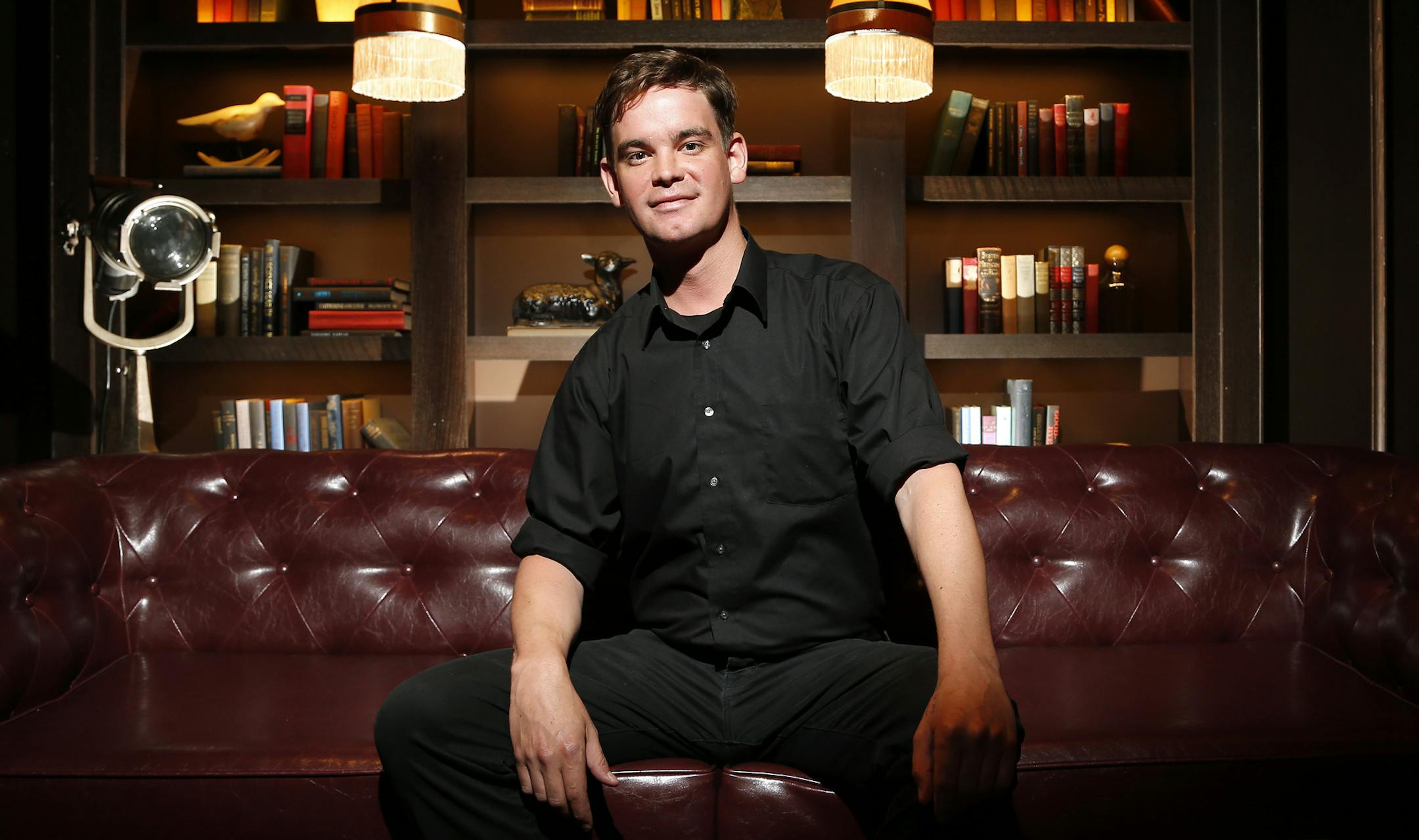Mike Rasmussen, bar manager at the new bar/restaurant Marin at Le Meridien Chambers hotel in Minneapolis. ] CARLOS GONZALEZ cgonzalez@startribune.com June 17, 2013, Minneapolis, Minn., Marin Bar / Restaurant, Mike Rasmussen, bar manager, Column about local bars, including Marin, that are making their own cocktail ingredients, down to tonic water (made by cooking a syrup in a special oven and adding carbonated water to it).