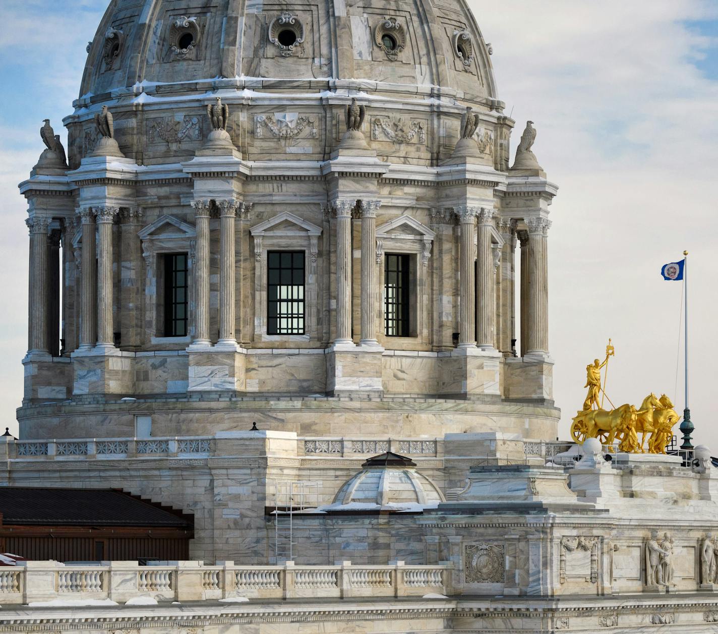 The Minnesota State Capitol. ] GLEN STUBBE &#x2022; glen.stubbe@startribune.com Tuesday, February 13, 2018 The 2018 legislative session will both shape and be shaped by the forthcoming campaign, and a number of candidates for numerous political offices will be in the statehouse mix.EDS, thes eare for pre session preview story on Feb 18 and any appropriate use after that.