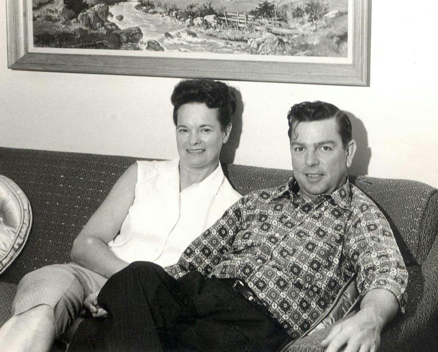 Cliff and Eva VeVea, 1955 Photo provided by the family