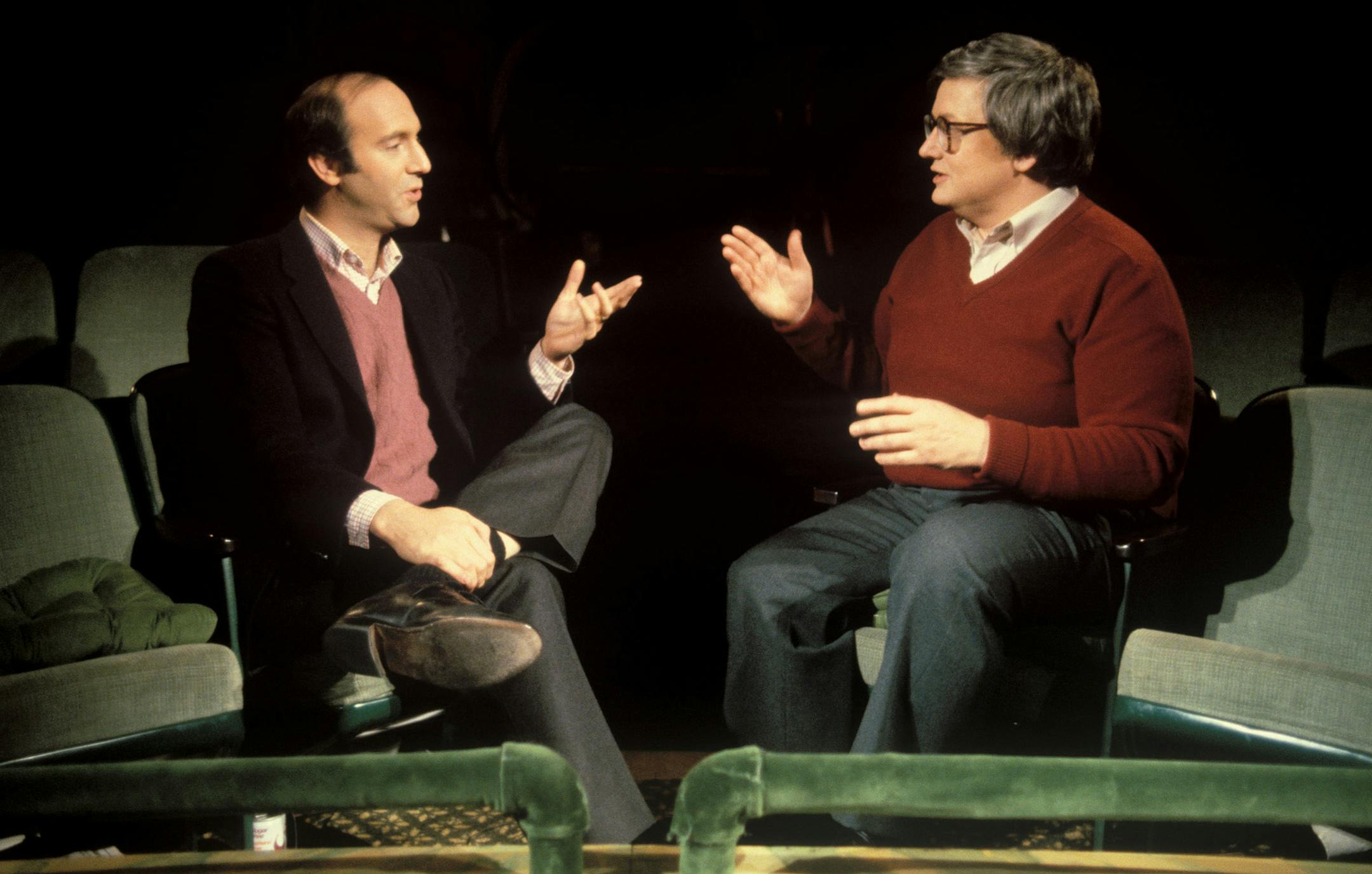 Gene Siskel and Roger Ebert in LIFE ITSELF, a Magnolia Pictures release. Photo courtesy of Magnolia Pictures. Photo credit: Kevin Horan