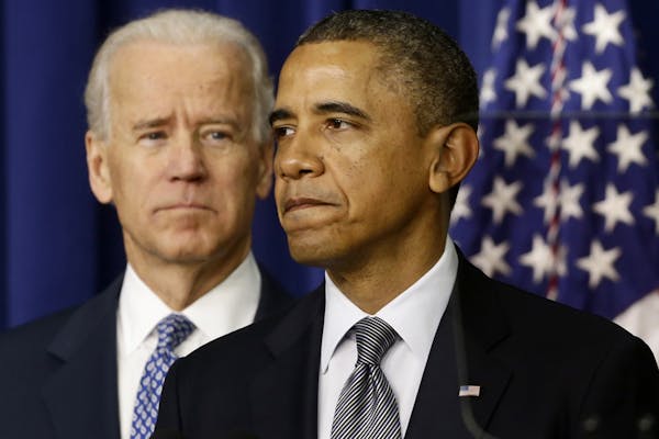 President Barack Obama, right, and Vice President Joe Biden, a Catholic.