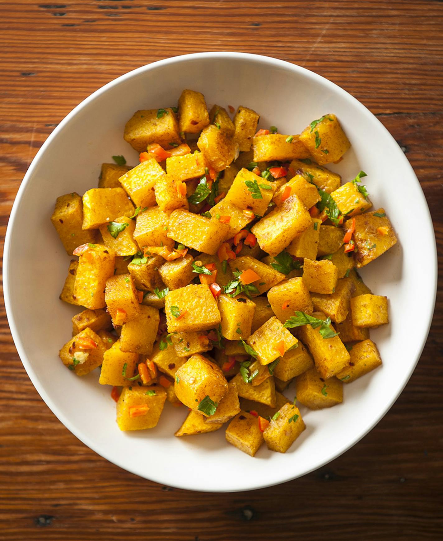 Mette Nielsen, Special to the Star Tribune Thanksgiving side dishes: Roasted Squash with Warm Spices and Lime