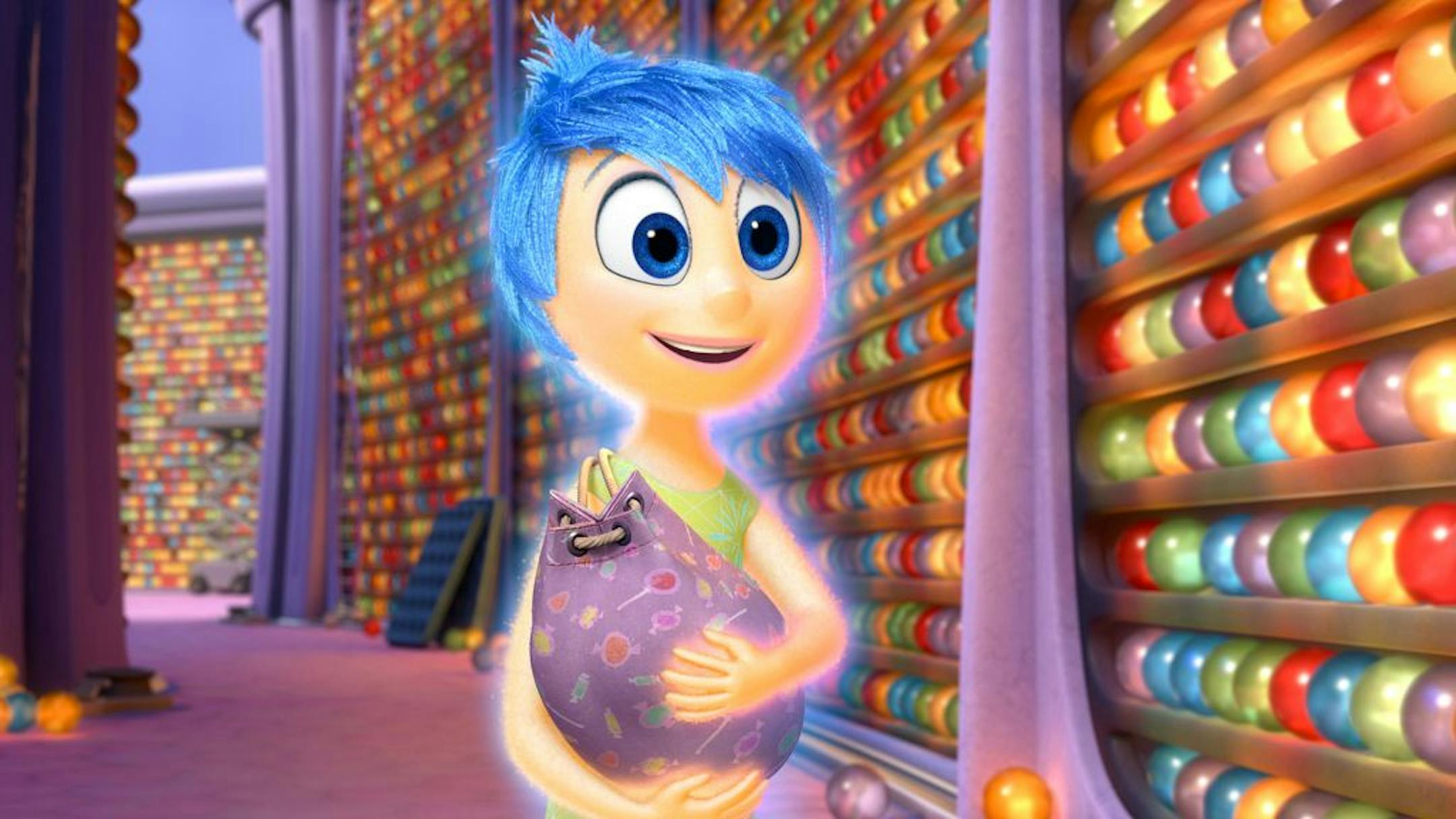 Amy Poehler is the voice of Joy in Pixar's "Inside Out."
