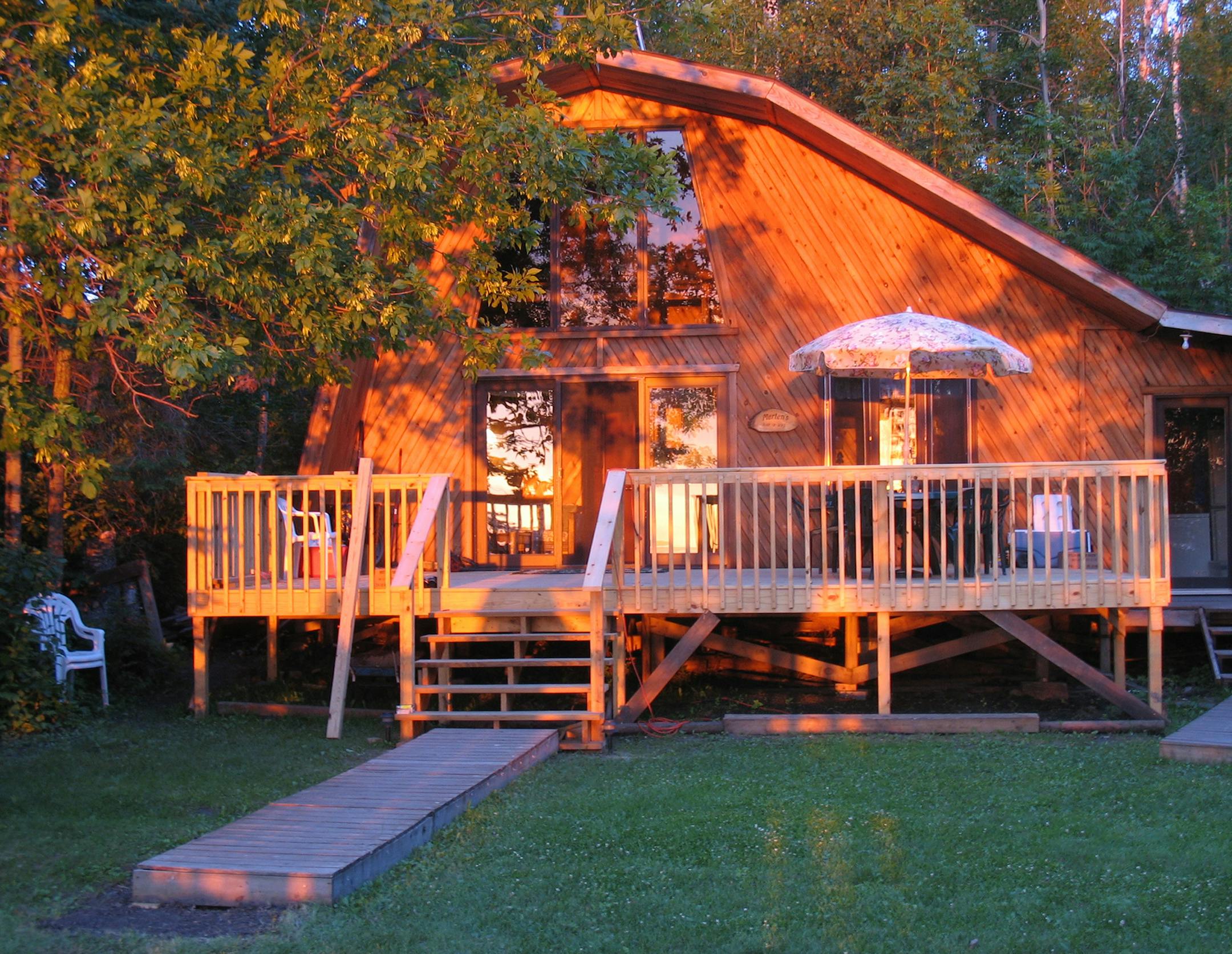 Mertens cabin for Outdoors Weekend