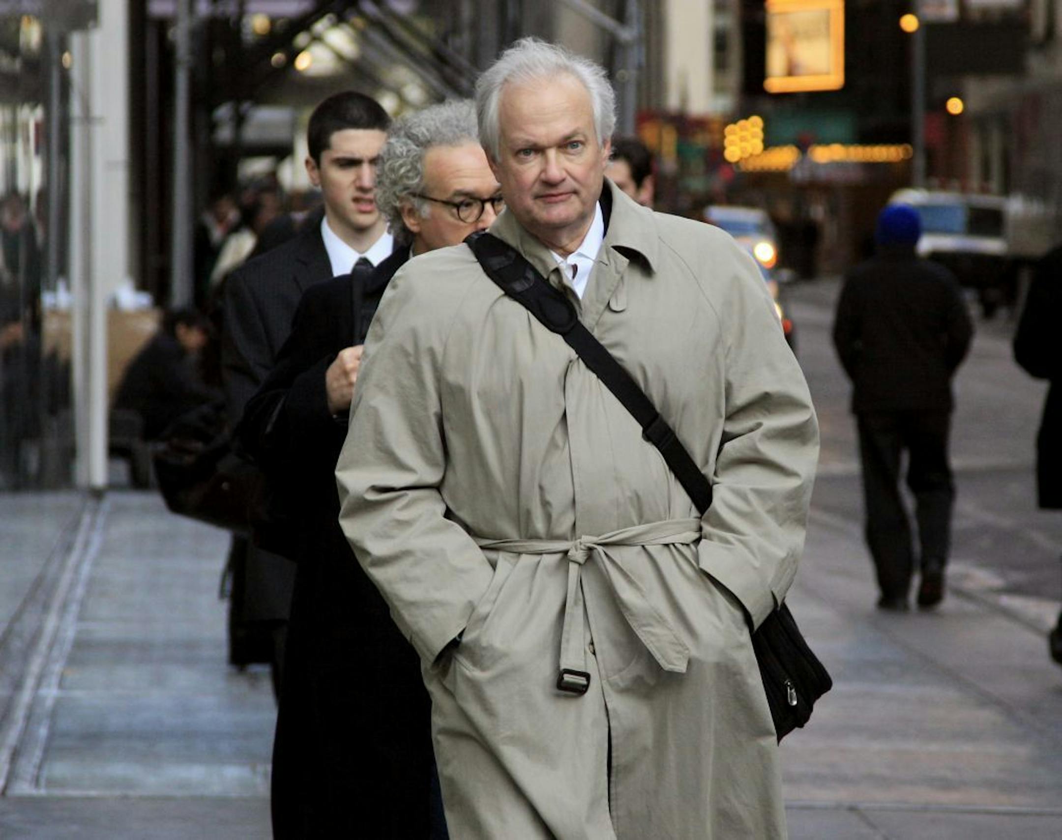 NHLPA Executive Director Donald Fehr arrives for talks in New York on Friday, Nov. 9, 2012.