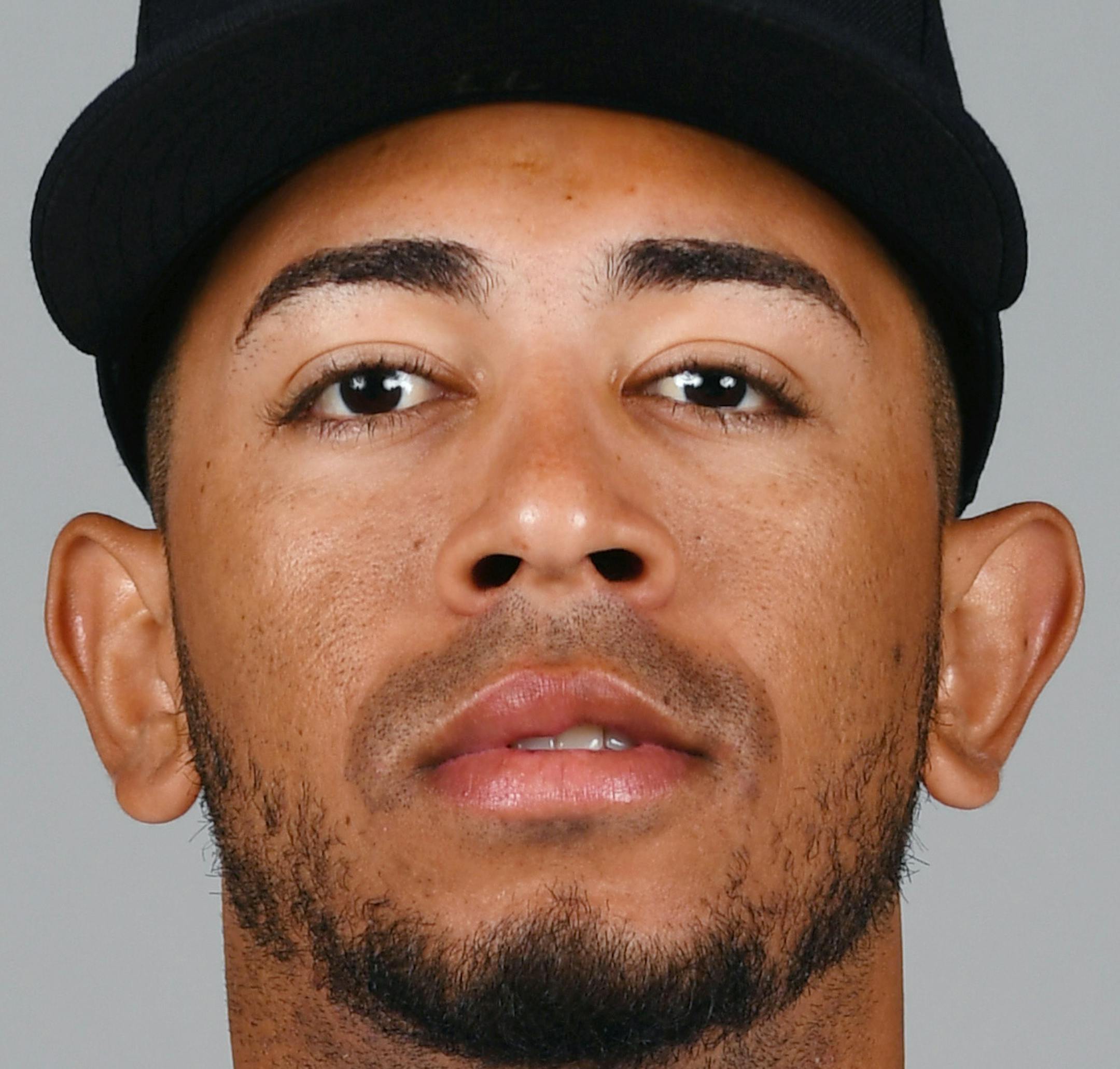 FORT MYERS, FL - FEBRUARY 21: Fernando Romero #77 of the Minnesota Twins poses during Photo Day on Wednesday, February 21, 2018 at CenturyLink Sports Complex in Fort Myers, Florida. (Photo by Michael Ivins/MLB Photos via Getty Images) *** Local Caption ***Fernando Romero ORG XMIT: 775108269
