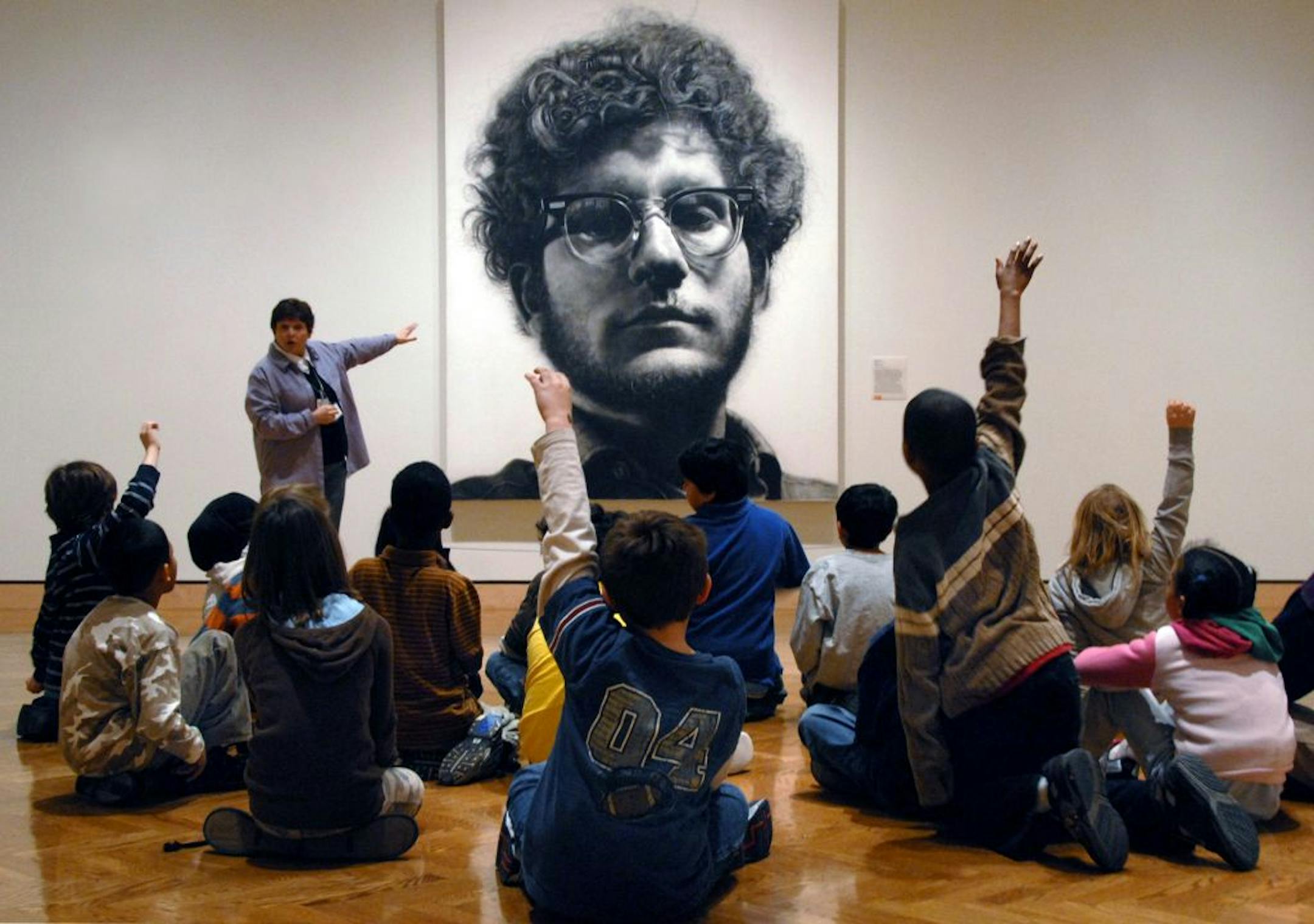 A famous painting gets third-graders talking at the MIA.